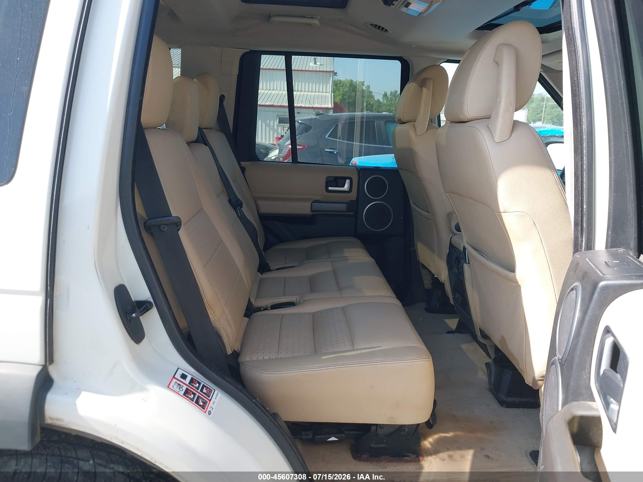 2006 Land Rover Lr3 V8 Se White vin: SALAE254X6A383082