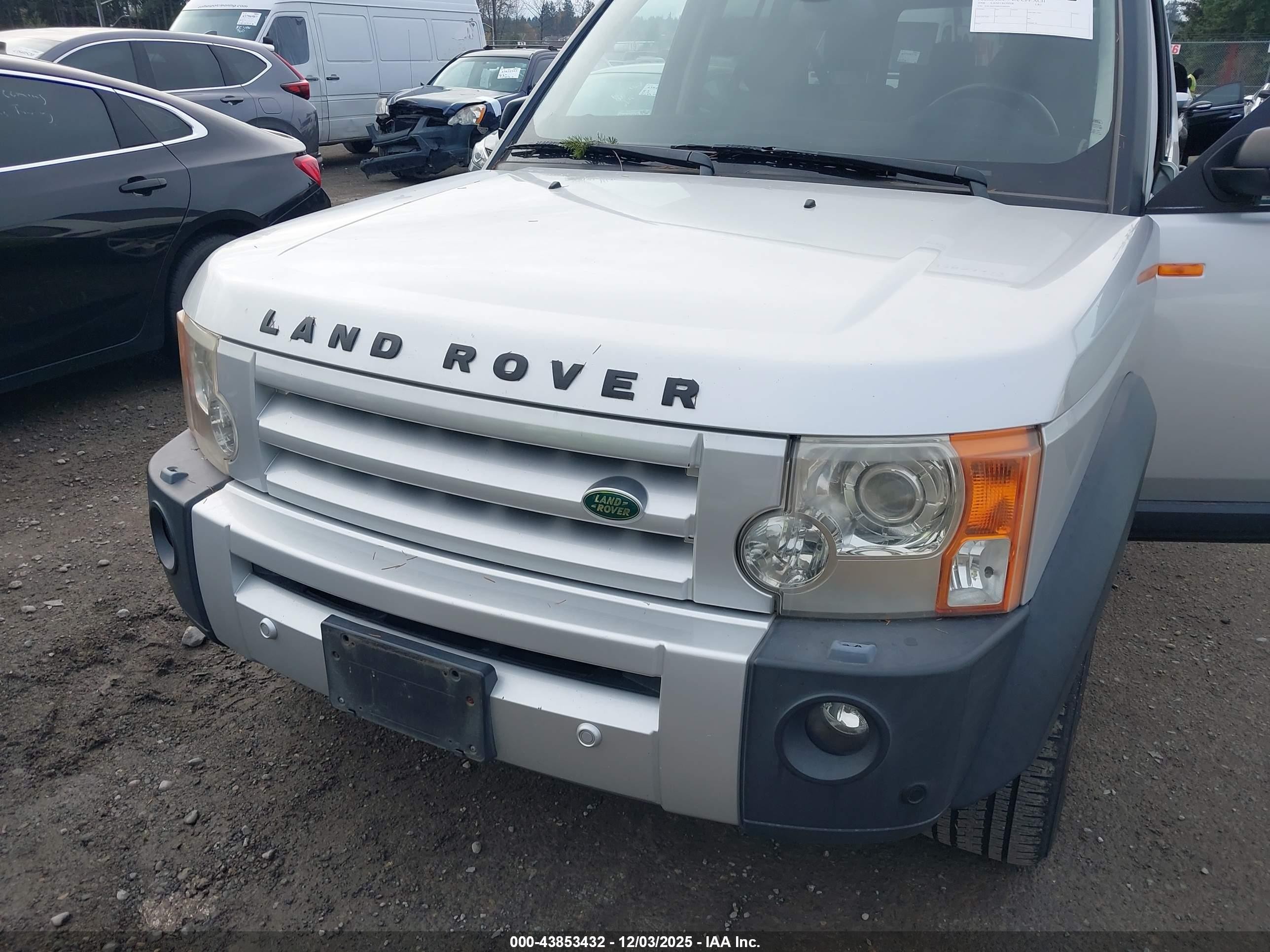 2006 Land Rover Lr3 V8 Hse Gray vin: SALAG25406A360243