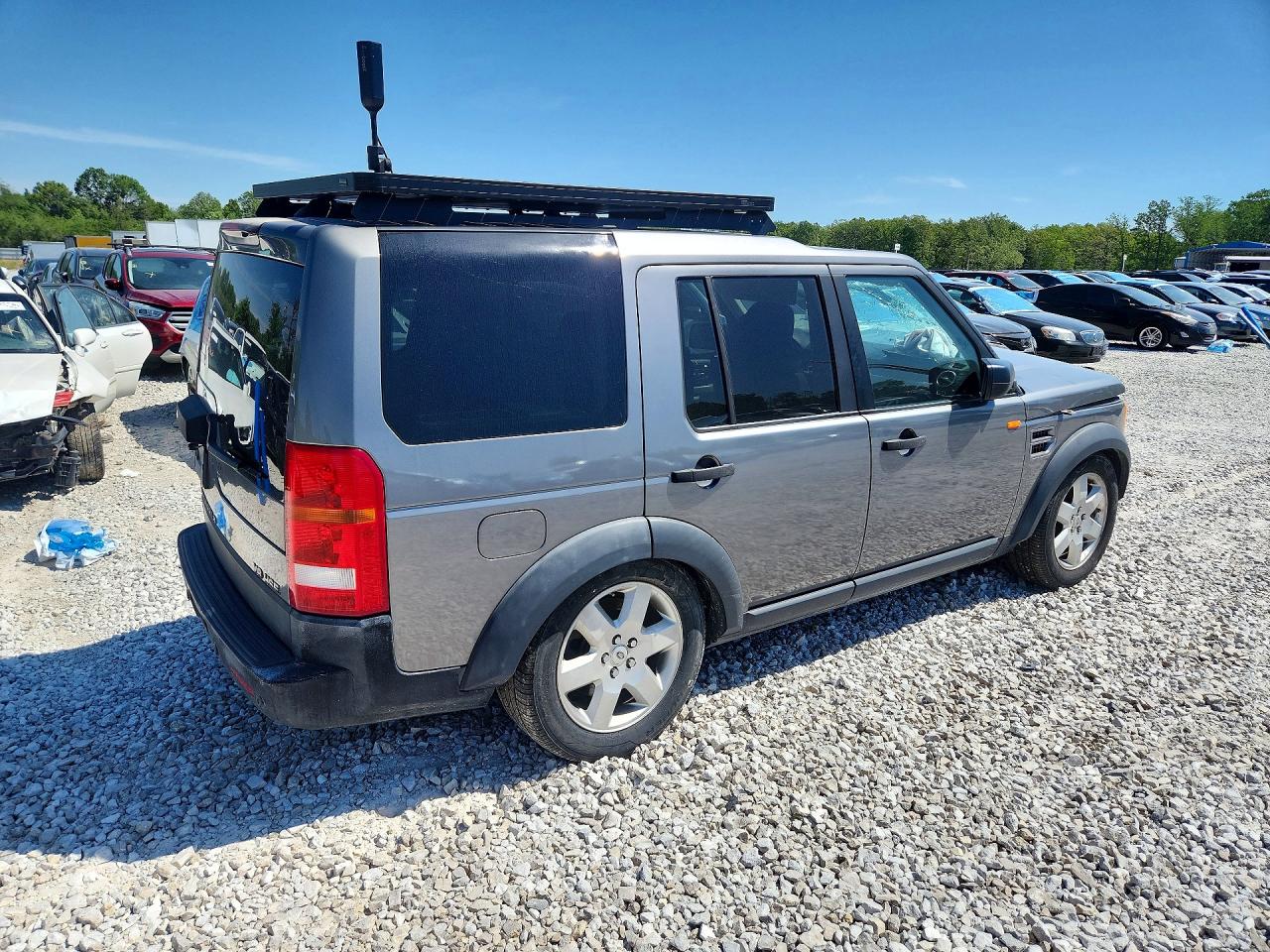 2008 Land Rover Lr3 Hse Gray vin: SALAG25408A463942