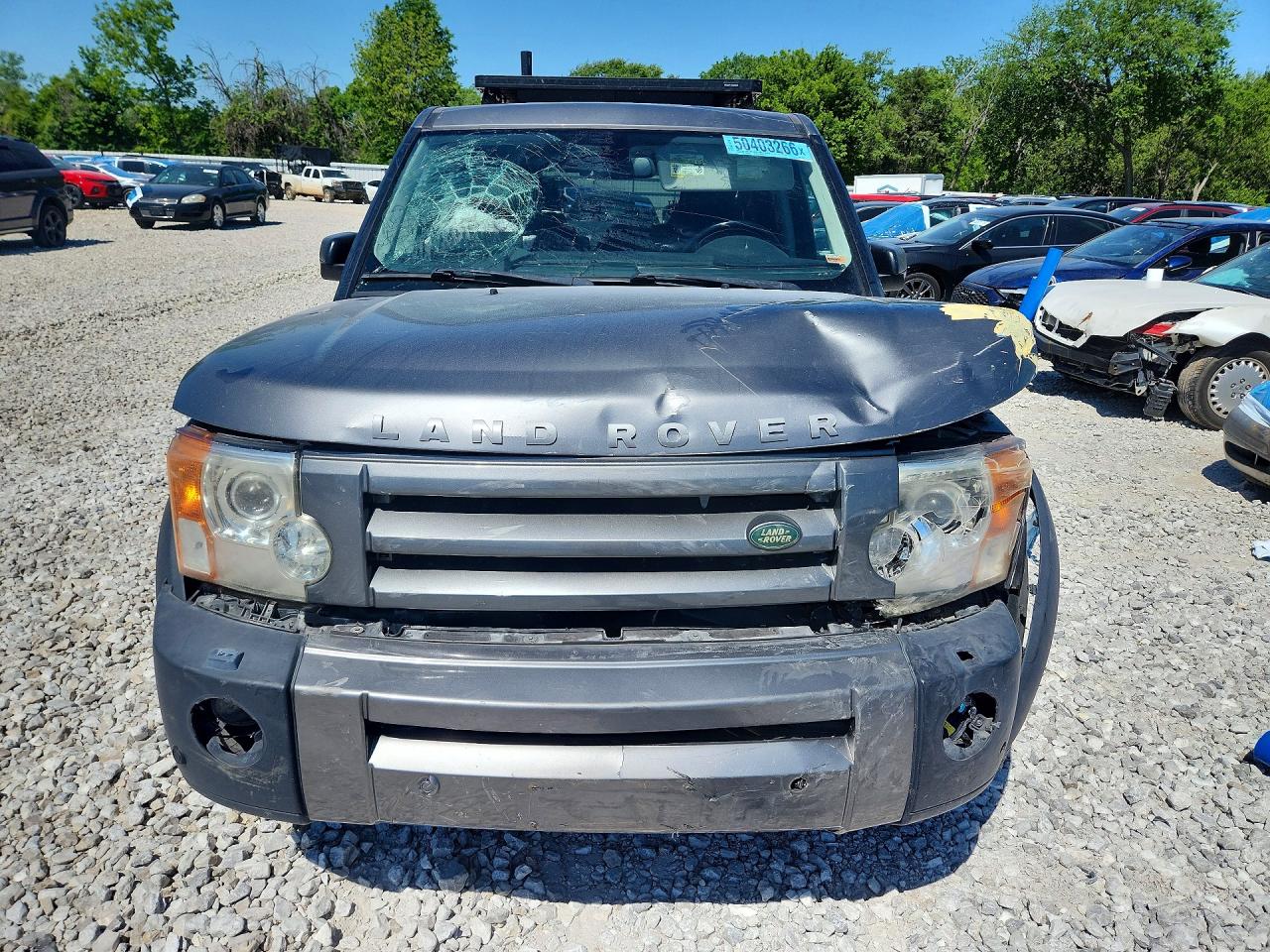 2008 Land Rover Lr3 Hse Gray vin: SALAG25408A463942