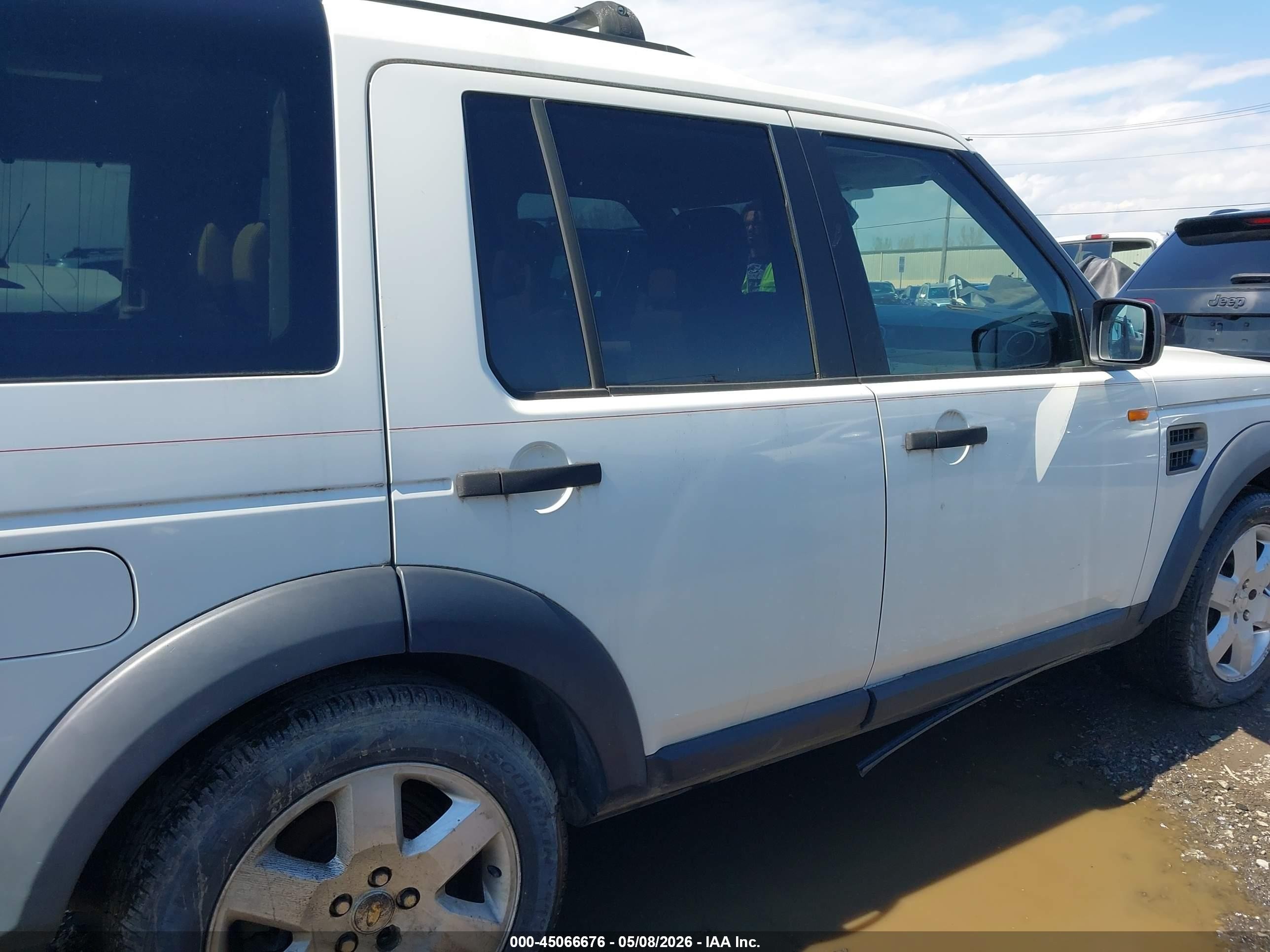 2006 Land Rover Lr3 V8 Hse White vin: SALAG25416A354855