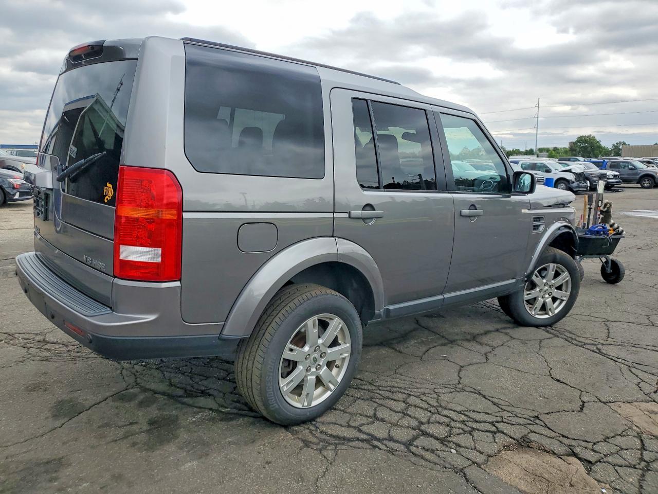 2009 Land Rover Lr3 Hse Gray vin: SALAG25429A495549