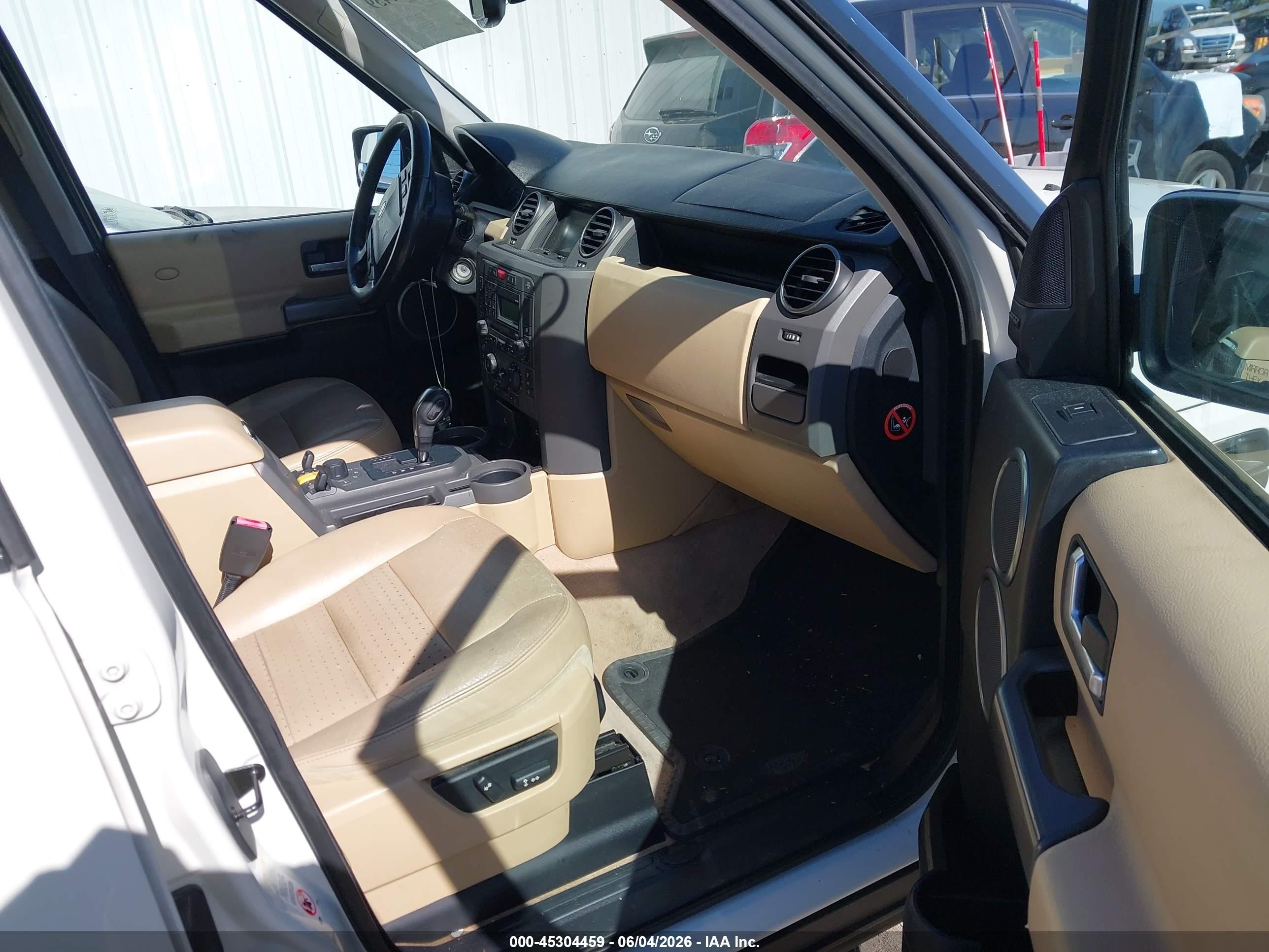 2006 Land Rover Lr3 V8 Hse White vin: SALAG25456A385249
