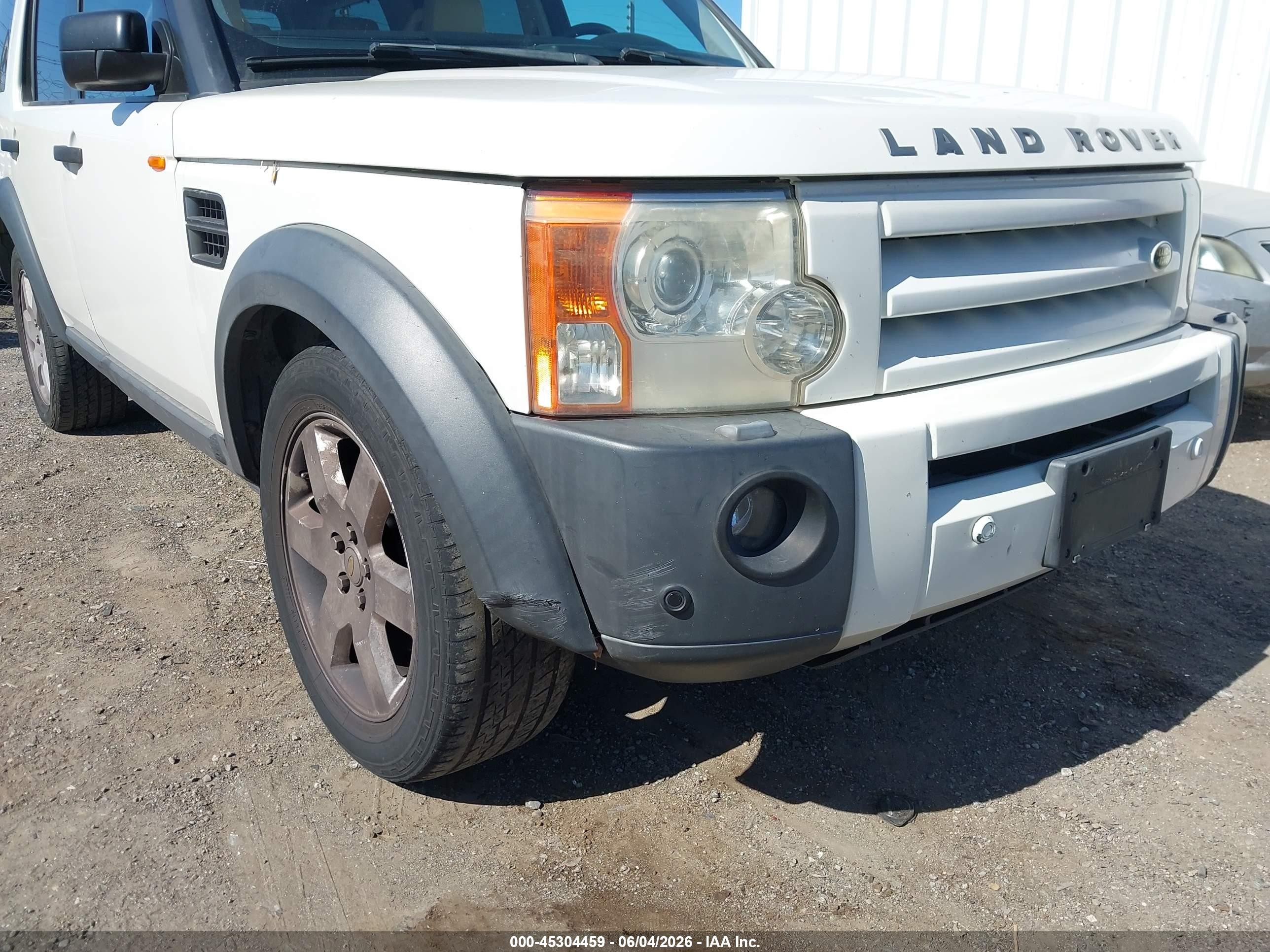 2006 Land Rover Lr3 V8 Hse White vin: SALAG25456A385249