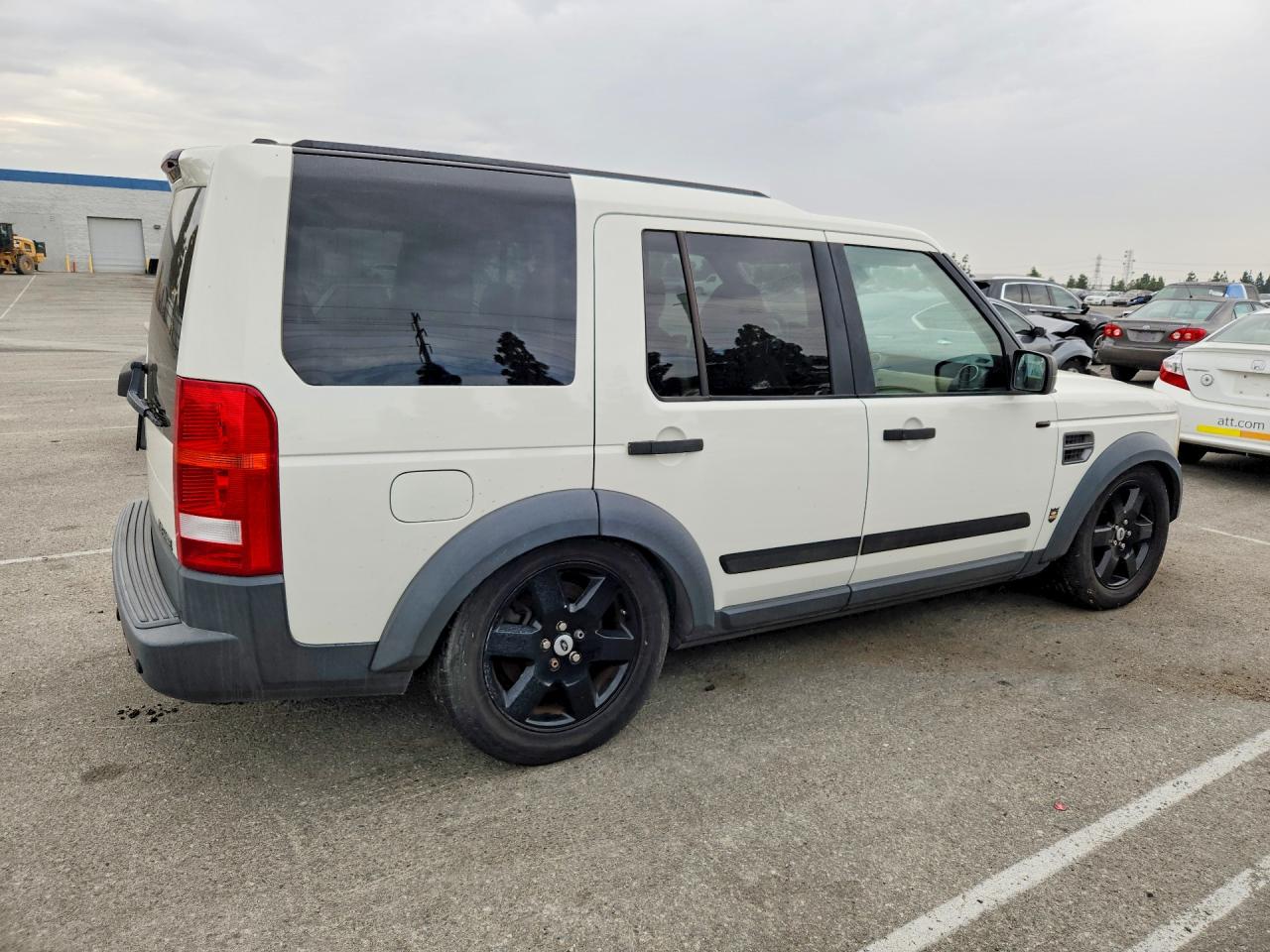 2007 Land Rover Lr3 Hse White vin: SALAG25457A416856