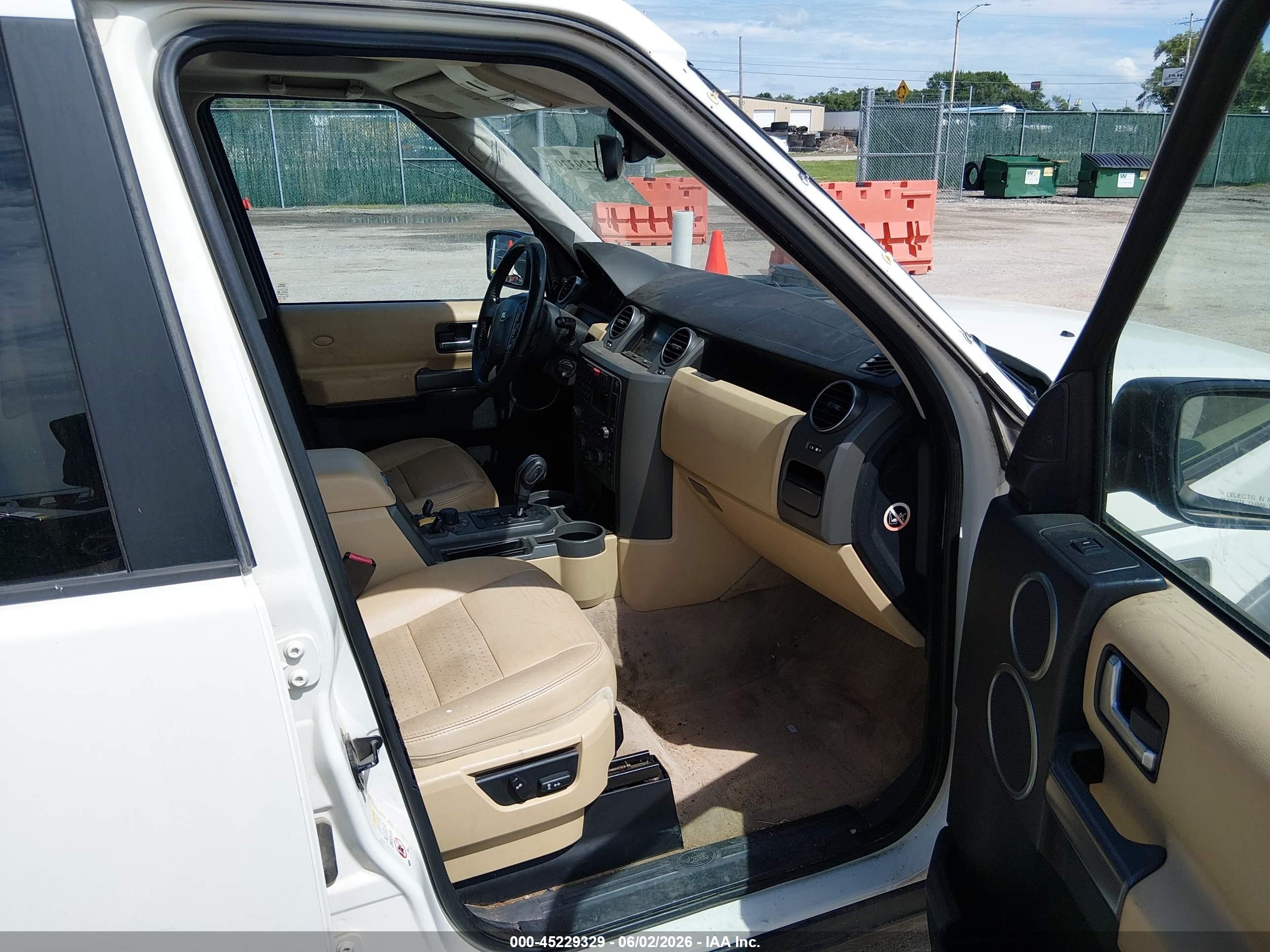 2006 Land Rover Lr3 V8 Hse White vin: SALAG25466A392937