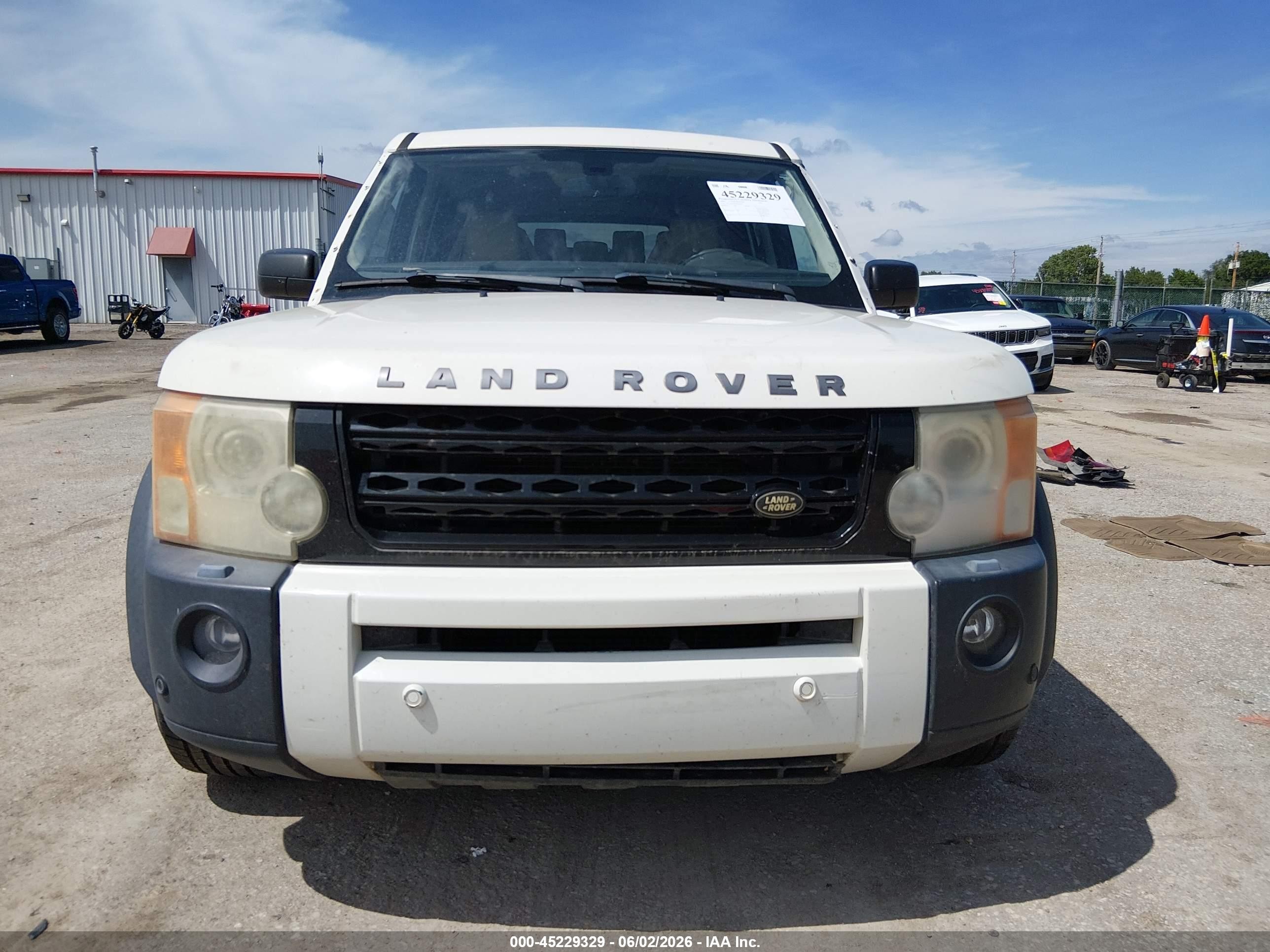 2006 Land Rover Lr3 V8 Hse White vin: SALAG25466A392937