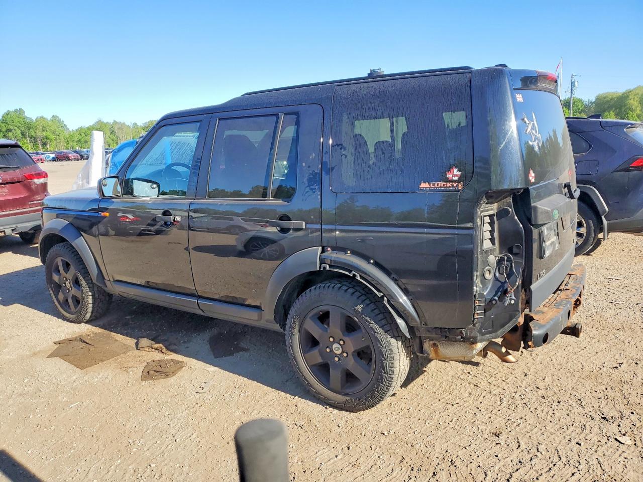 2007 Land Rover Lr3 Hse Черный vin: SALAG25467A420477