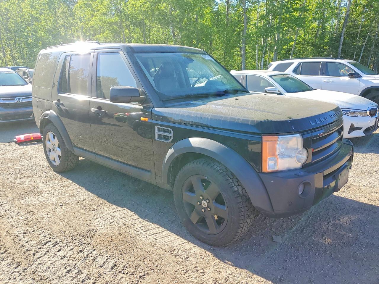 2007 Land Rover Lr3 Hse Черный vin: SALAG25467A420477