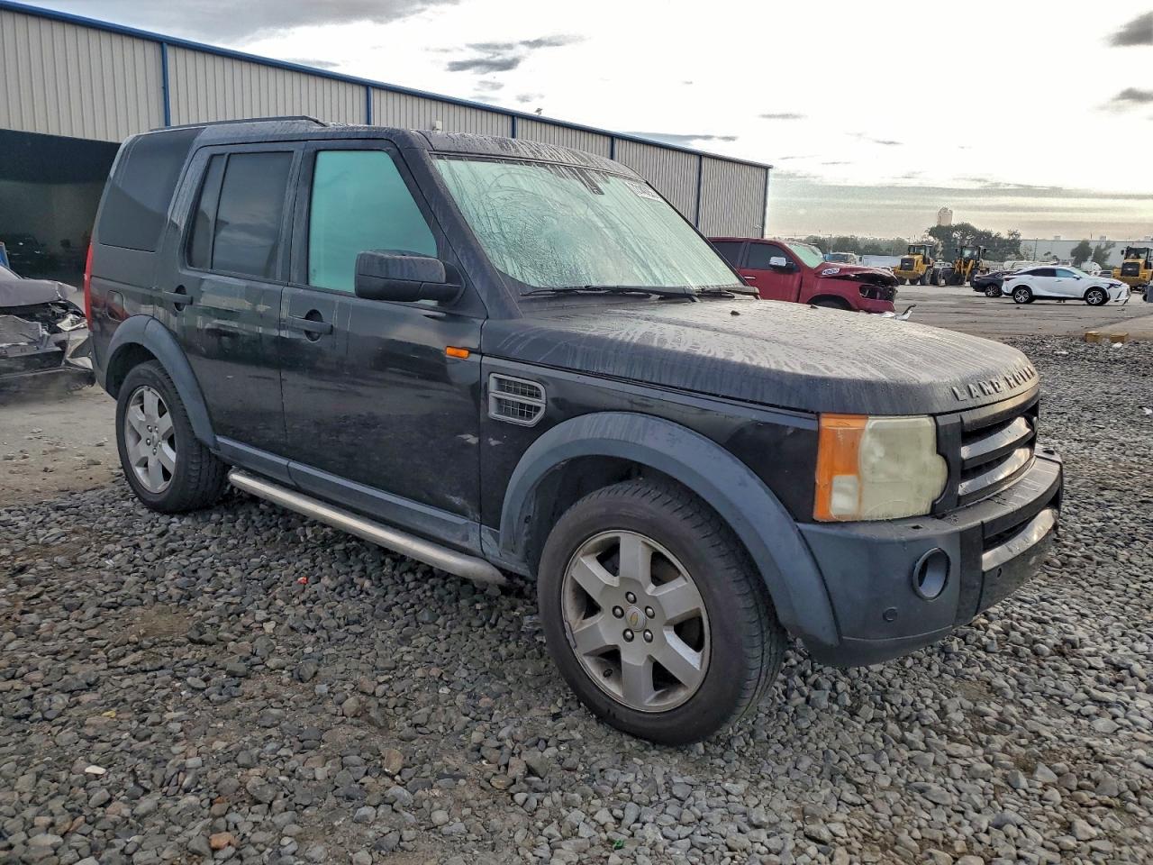 2008 Land Rover Lr3 Hse Black vin: SALAG25468A449592