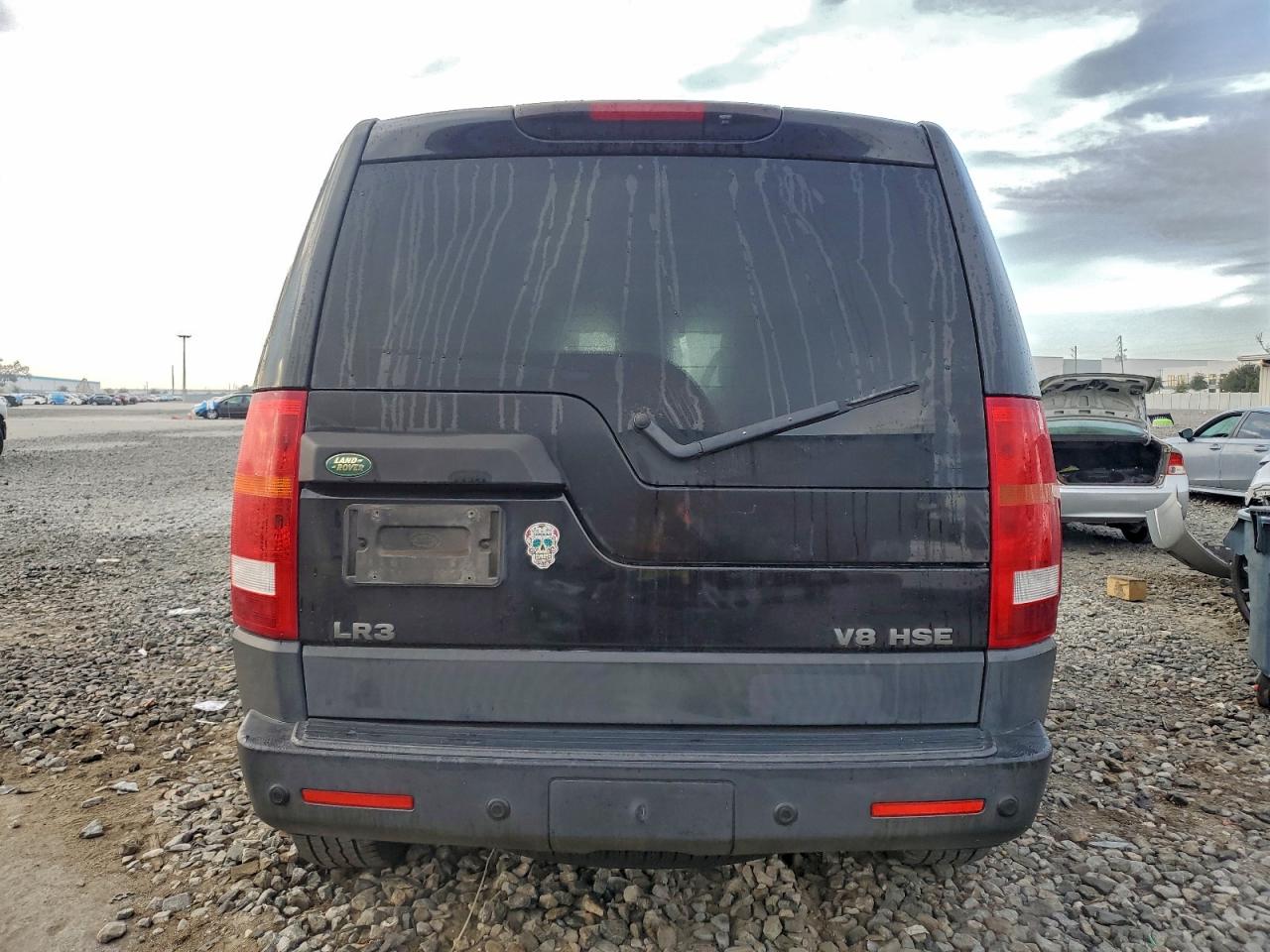 2008 Land Rover Lr3 Hse Black vin: SALAG25468A449592