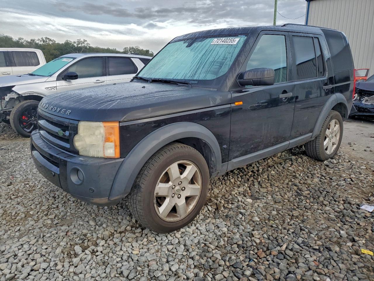 2008 Land Rover Lr3 Hse Black vin: SALAG25468A449592