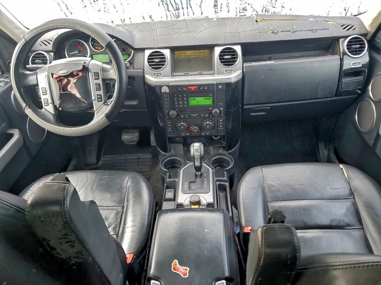 2008 Land Rover Lr3 Hse Black vin: SALAG25468A449592