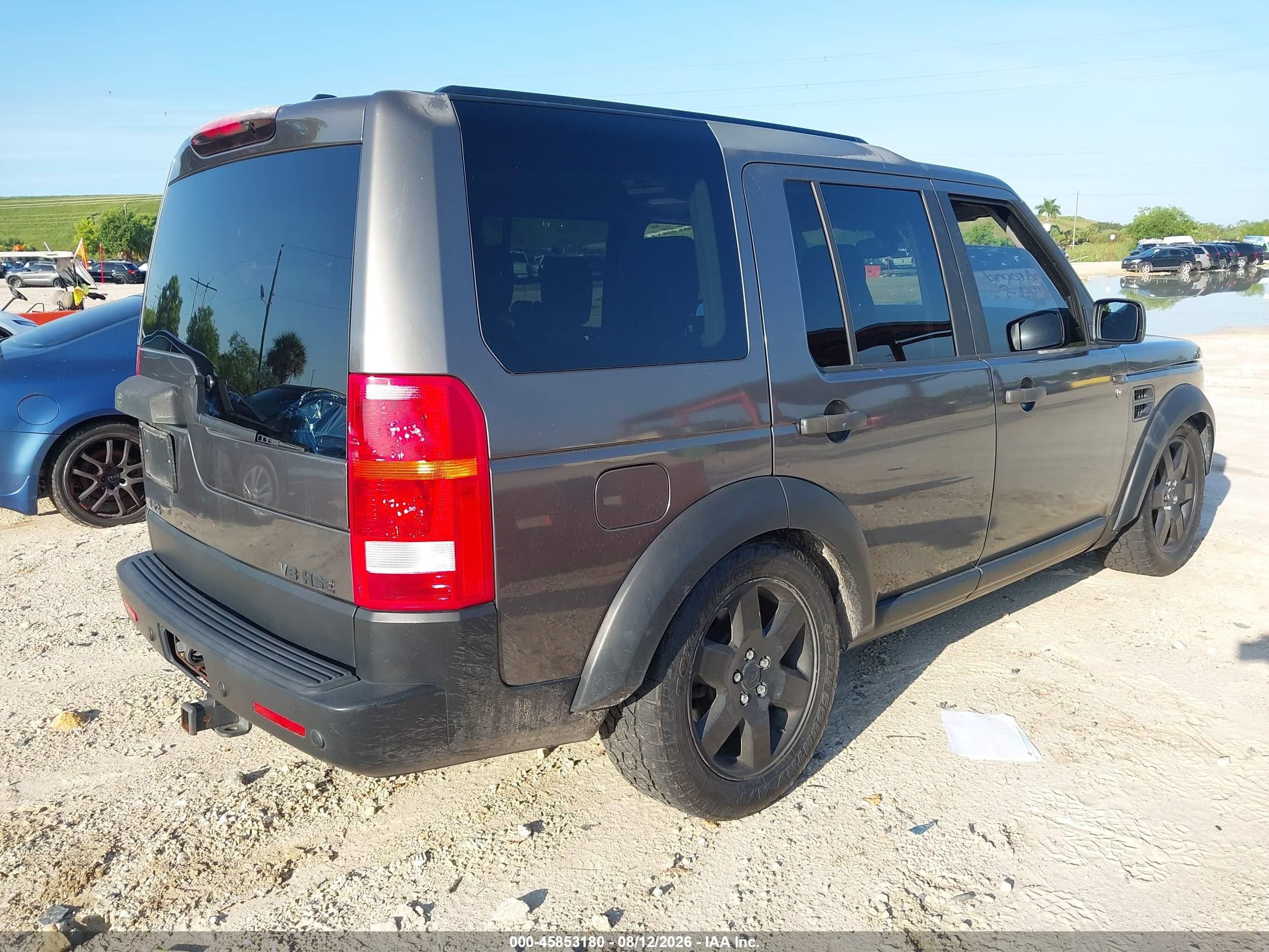 2006 Land Rover Lr3 V8 Hse Black vin: SALAG25476A363706