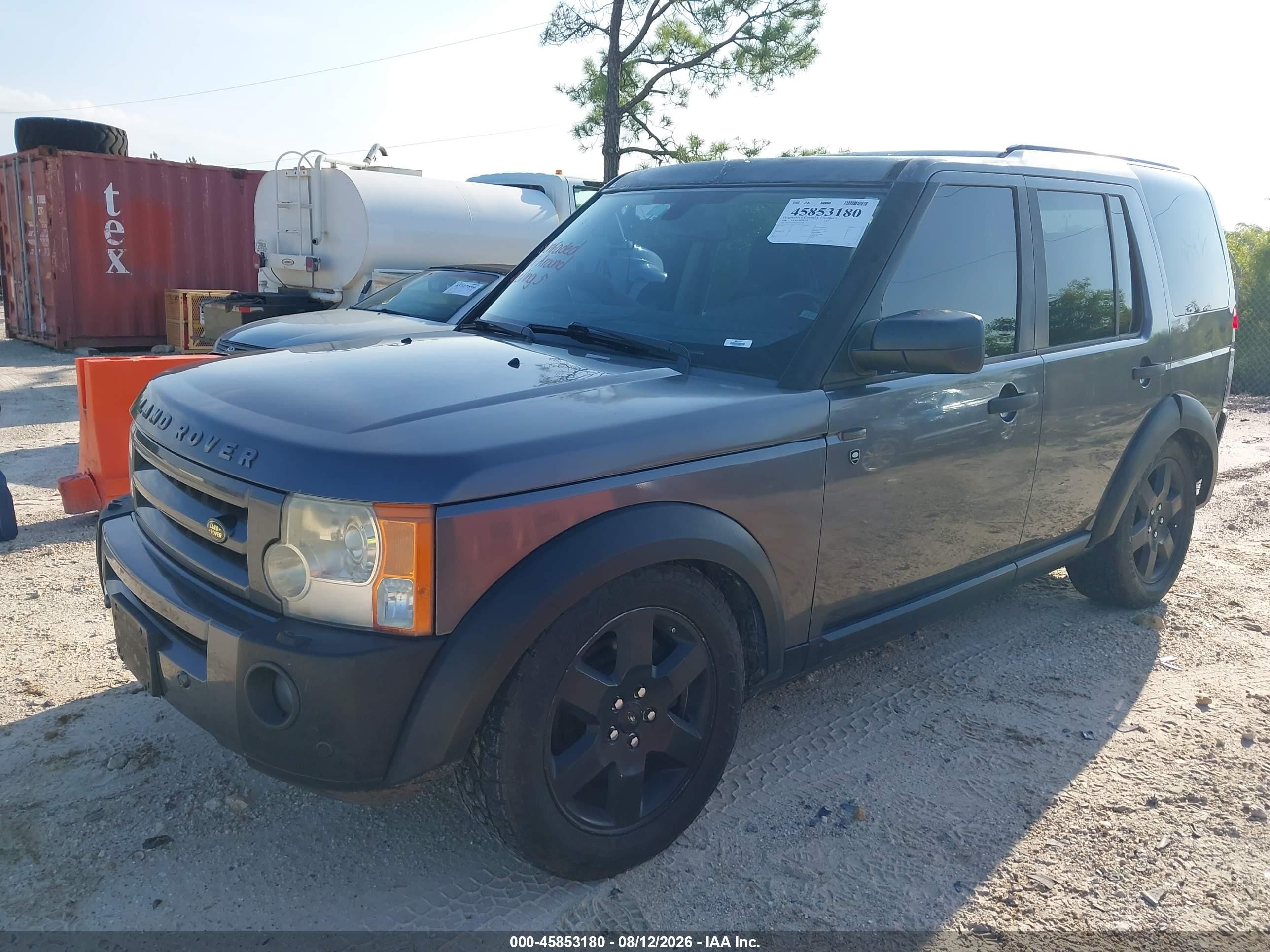 2006 Land Rover Lr3 V8 Hse Black vin: SALAG25476A363706