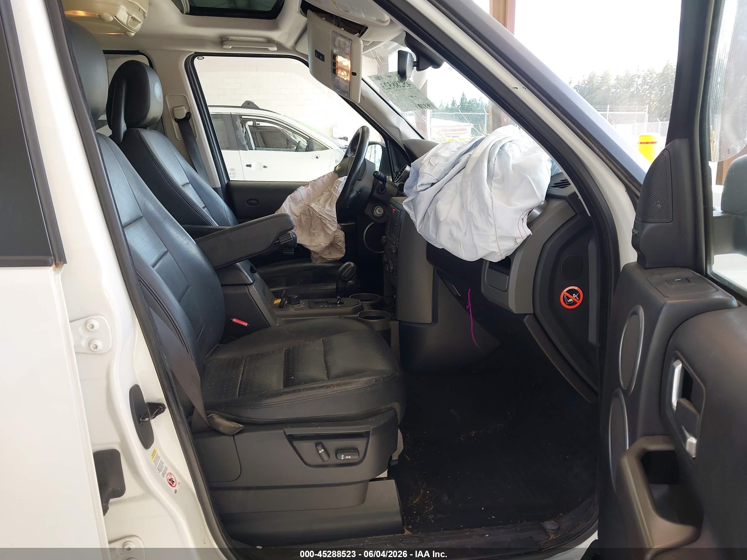 2006 Land Rover Lr3 V8 Hse White vin: SALAG25486A382474