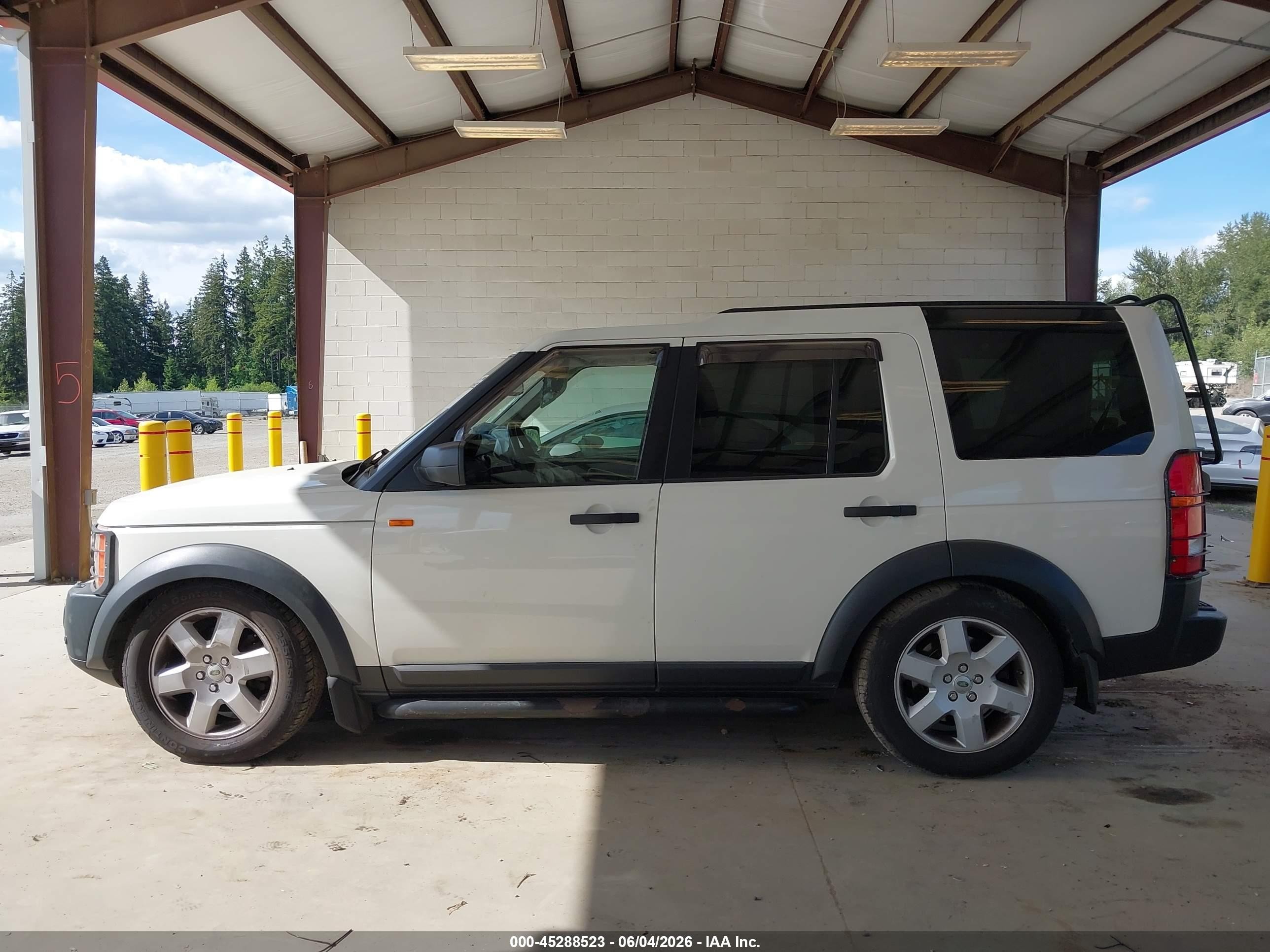 2006 Land Rover Lr3 V8 Hse White vin: SALAG25486A382474