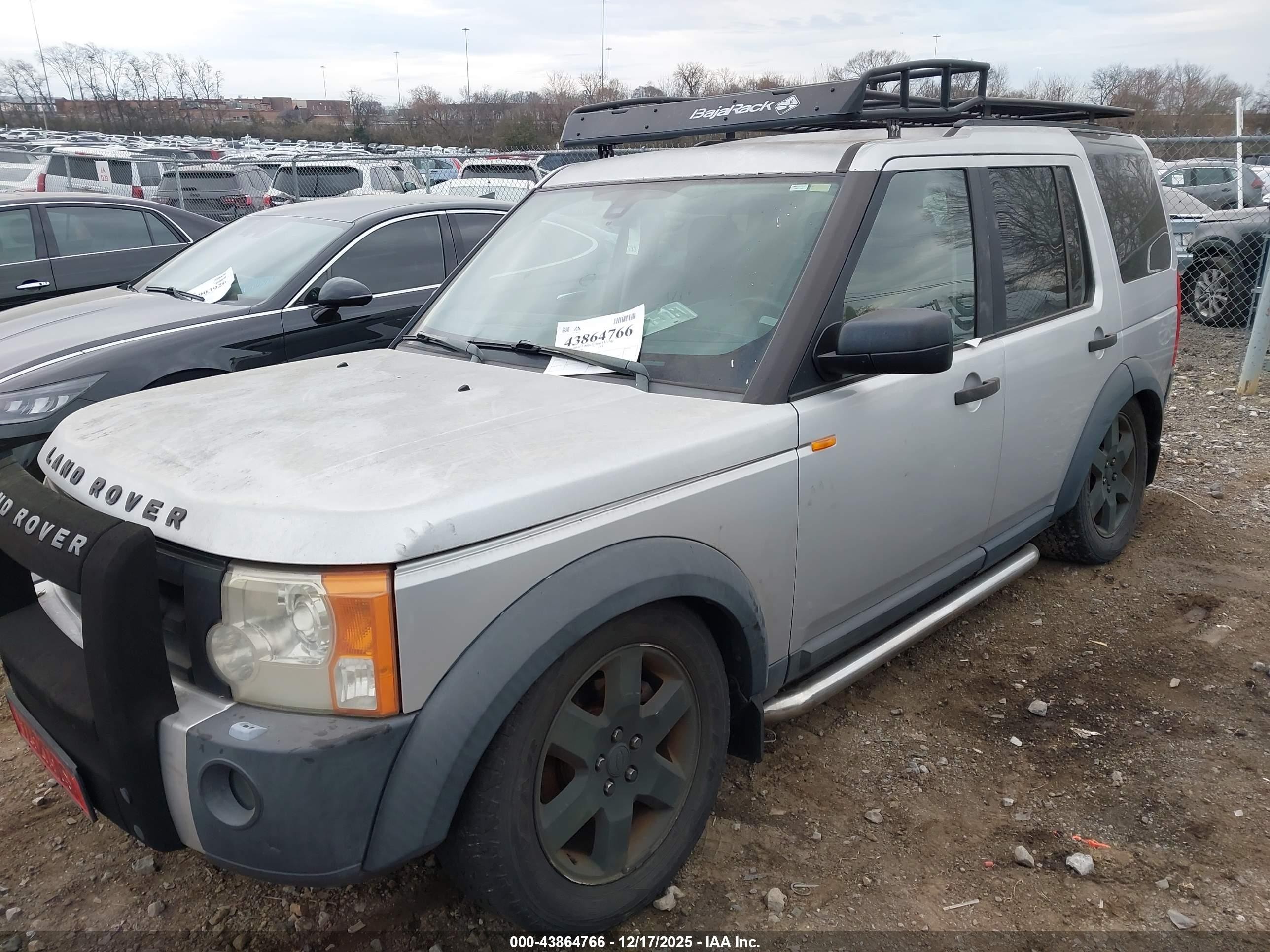 2005 Land Rover Lr3 Hse Silver vin: SALAG254X5A340435