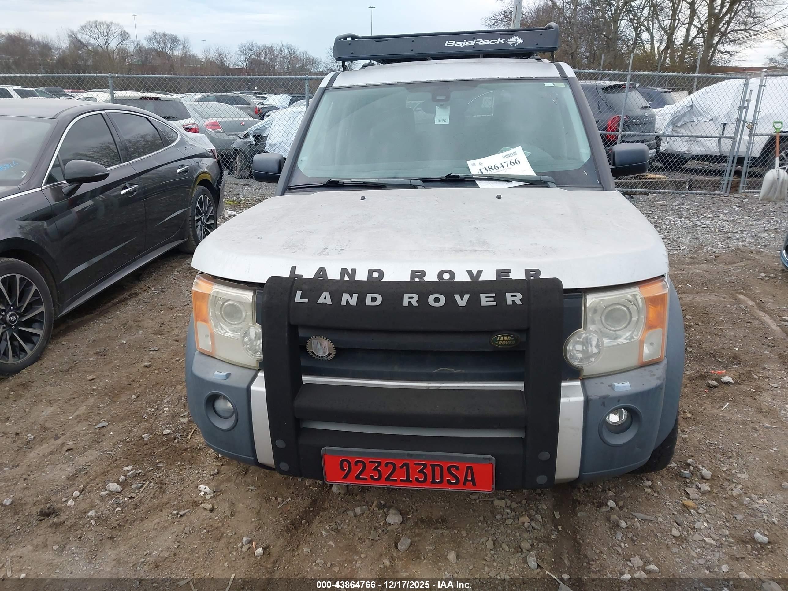 2005 Land Rover Lr3 Hse Silver vin: SALAG254X5A340435