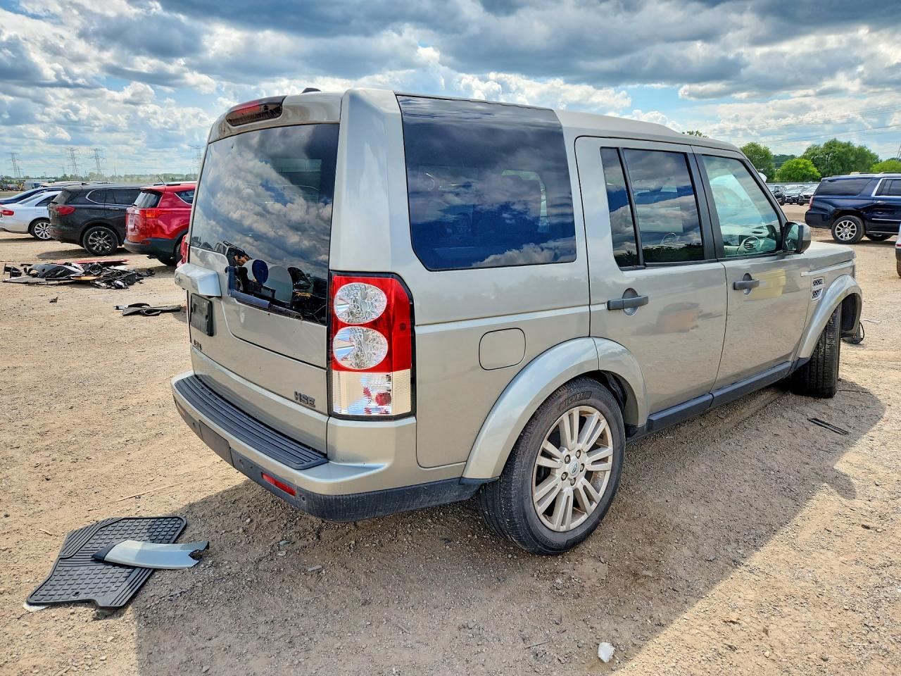 2011 Land Rover Lr4 Hse Золотой vin: SALAG2D40BA553973