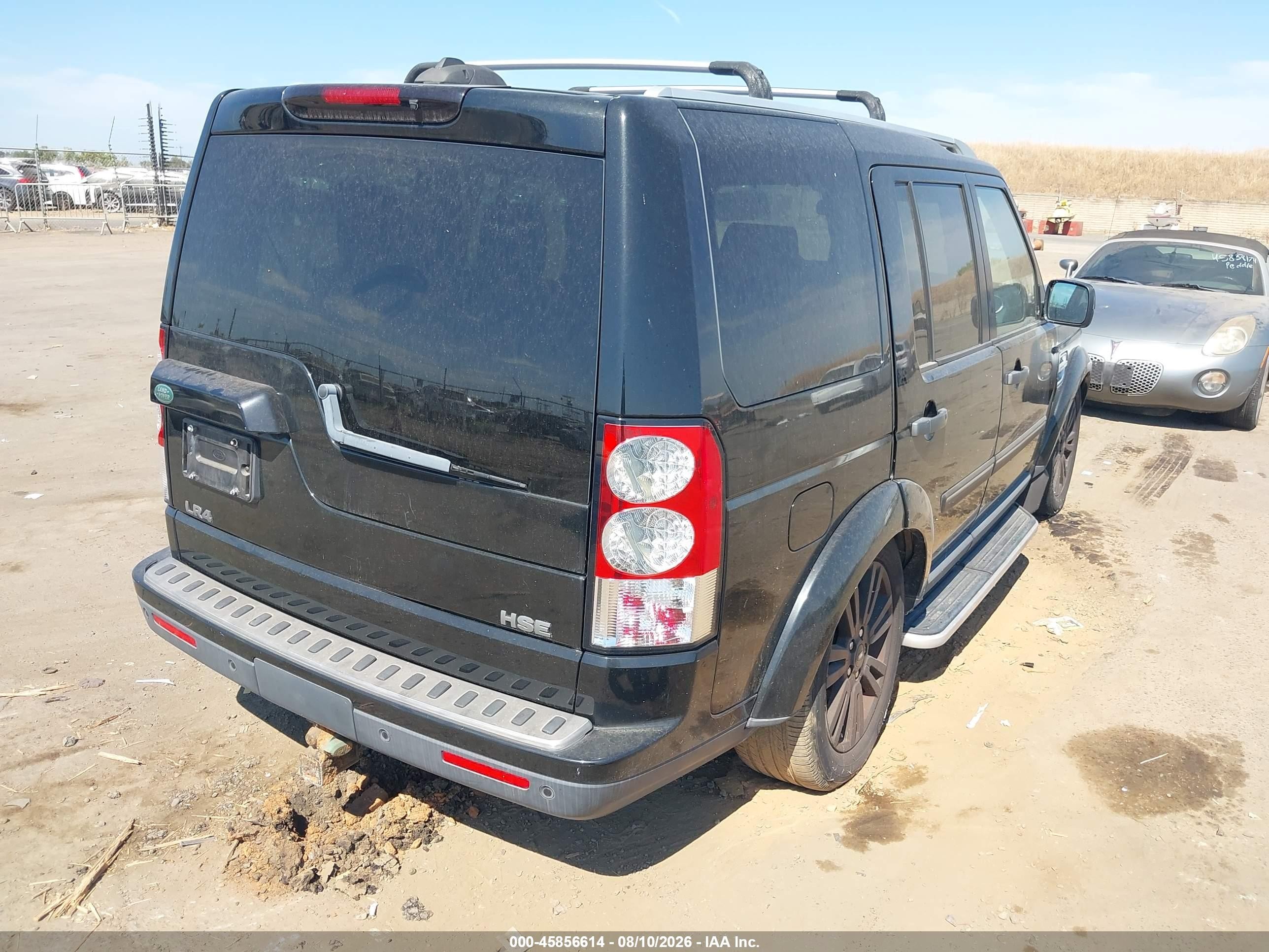 2011 Land Rover Lr4   Black vin: SALAG2D40BA573642