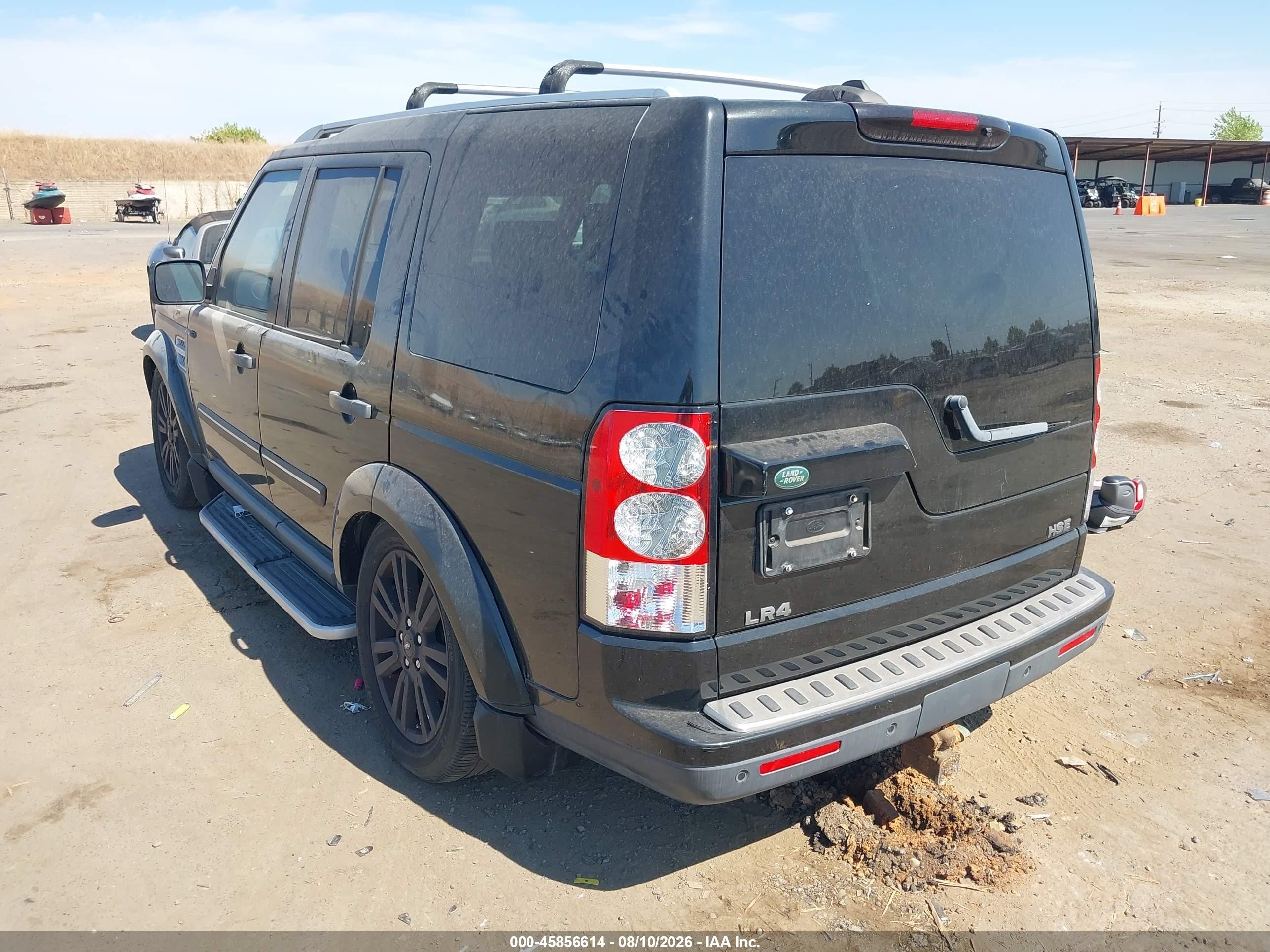 2011 Land Rover Lr4   Black vin: SALAG2D40BA573642