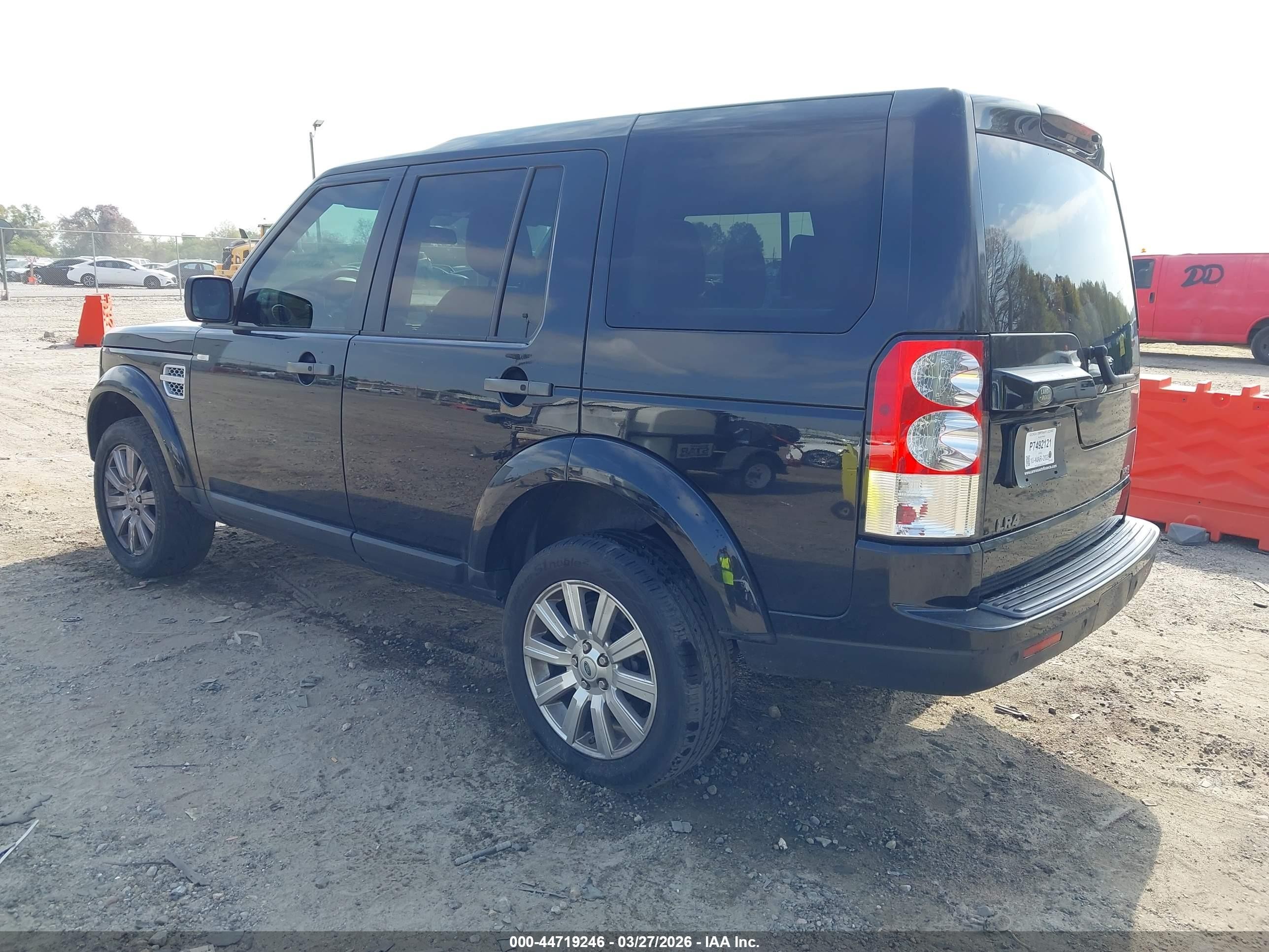 2013 Land Rover Lr4   Black vin: SALAG2D41DA686793
