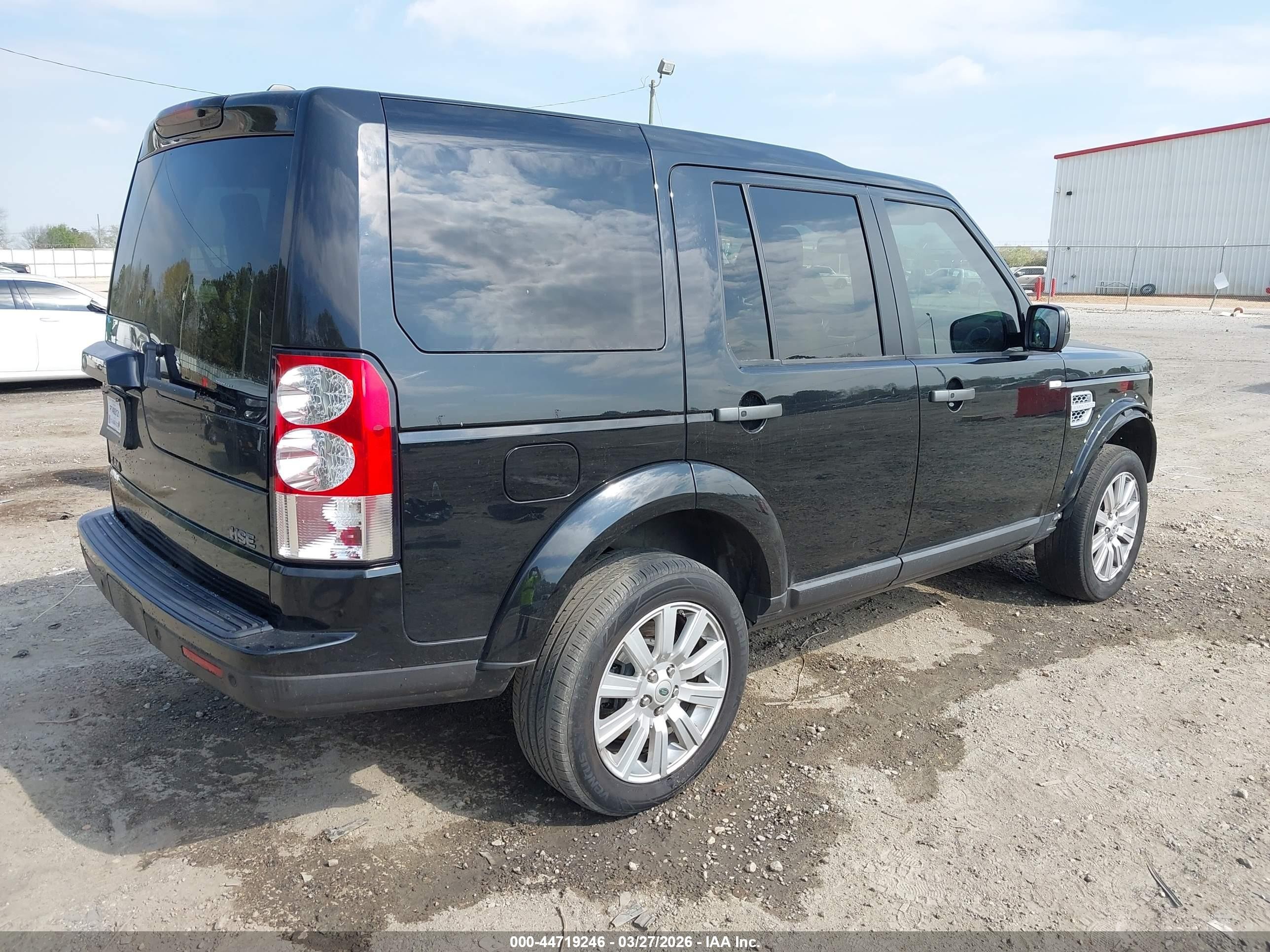 2013 Land Rover Lr4   Black vin: SALAG2D41DA686793