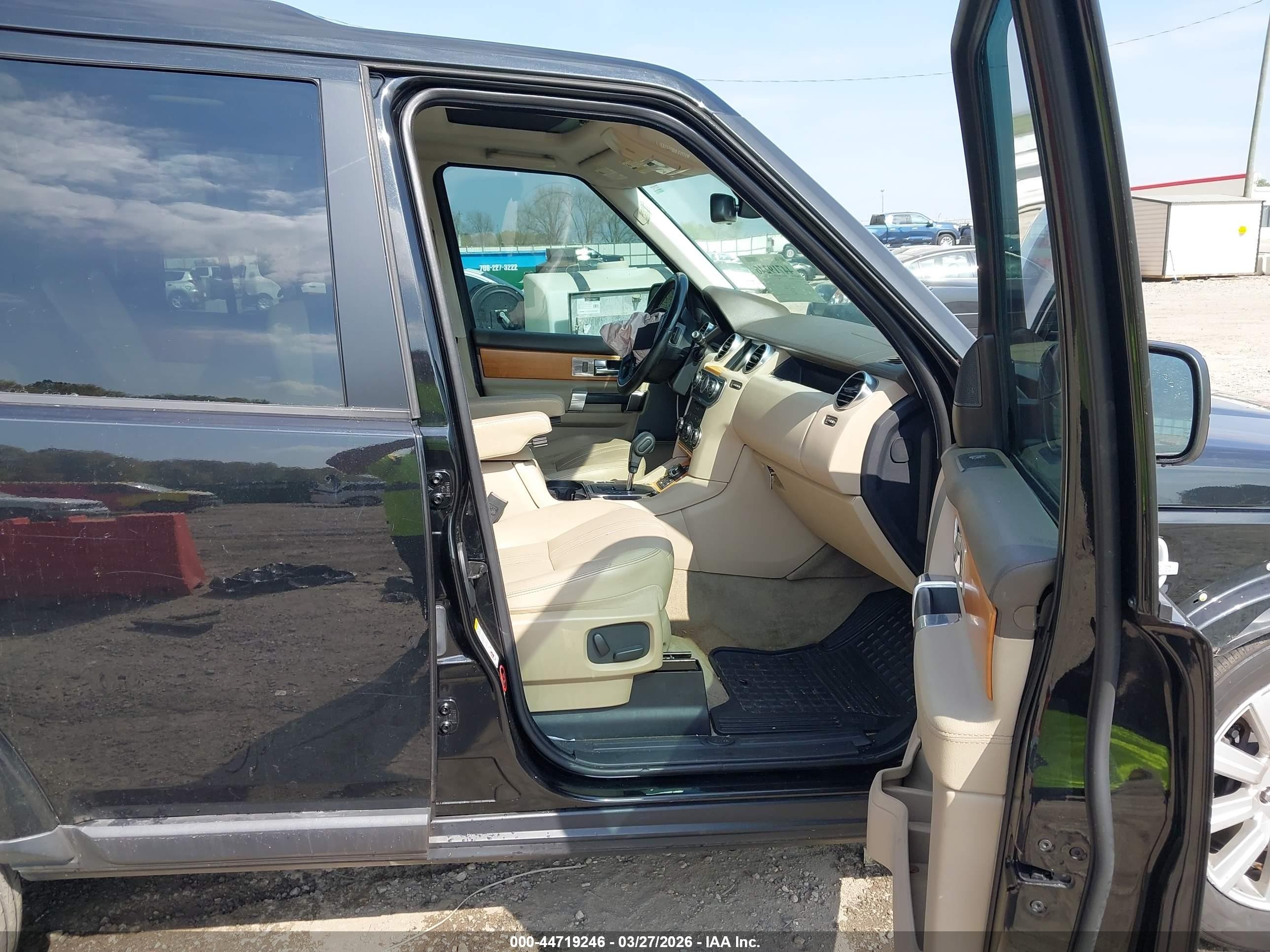 2013 Land Rover Lr4   Black vin: SALAG2D41DA686793