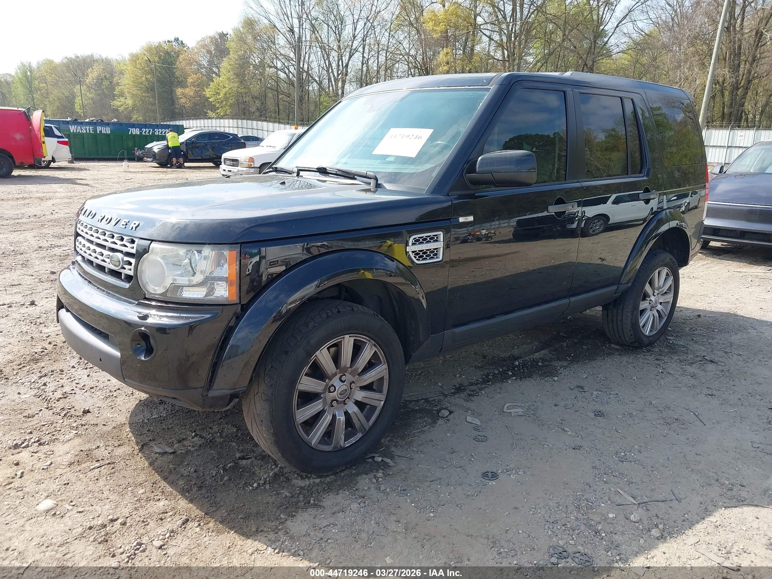 2013 Land Rover Lr4   Black vin: SALAG2D41DA686793