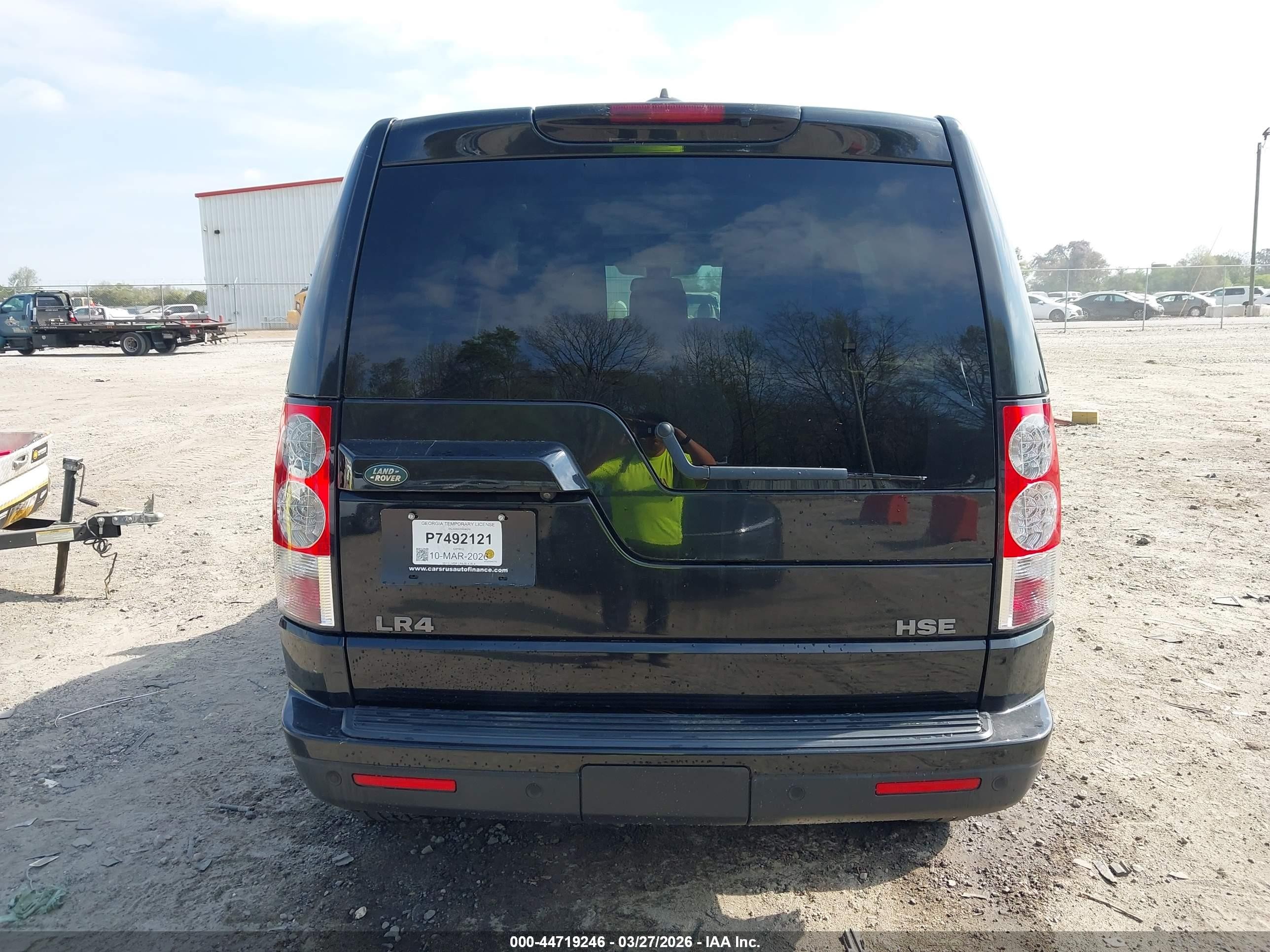 2013 Land Rover Lr4   Black vin: SALAG2D41DA686793