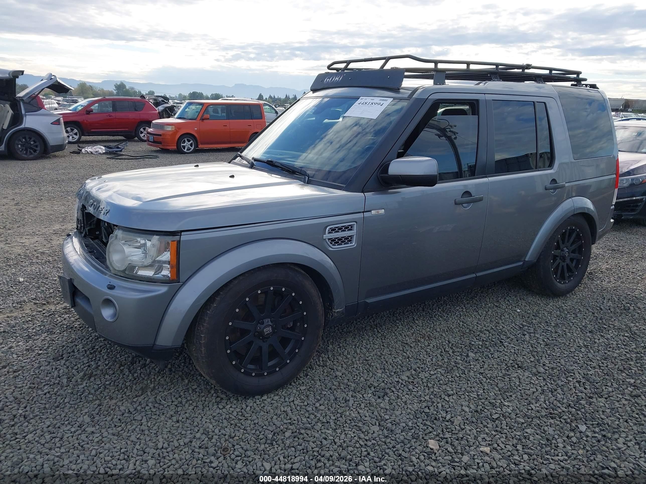 2011 Land Rover Lr4 Silver vin: SALAG2D42BA593262