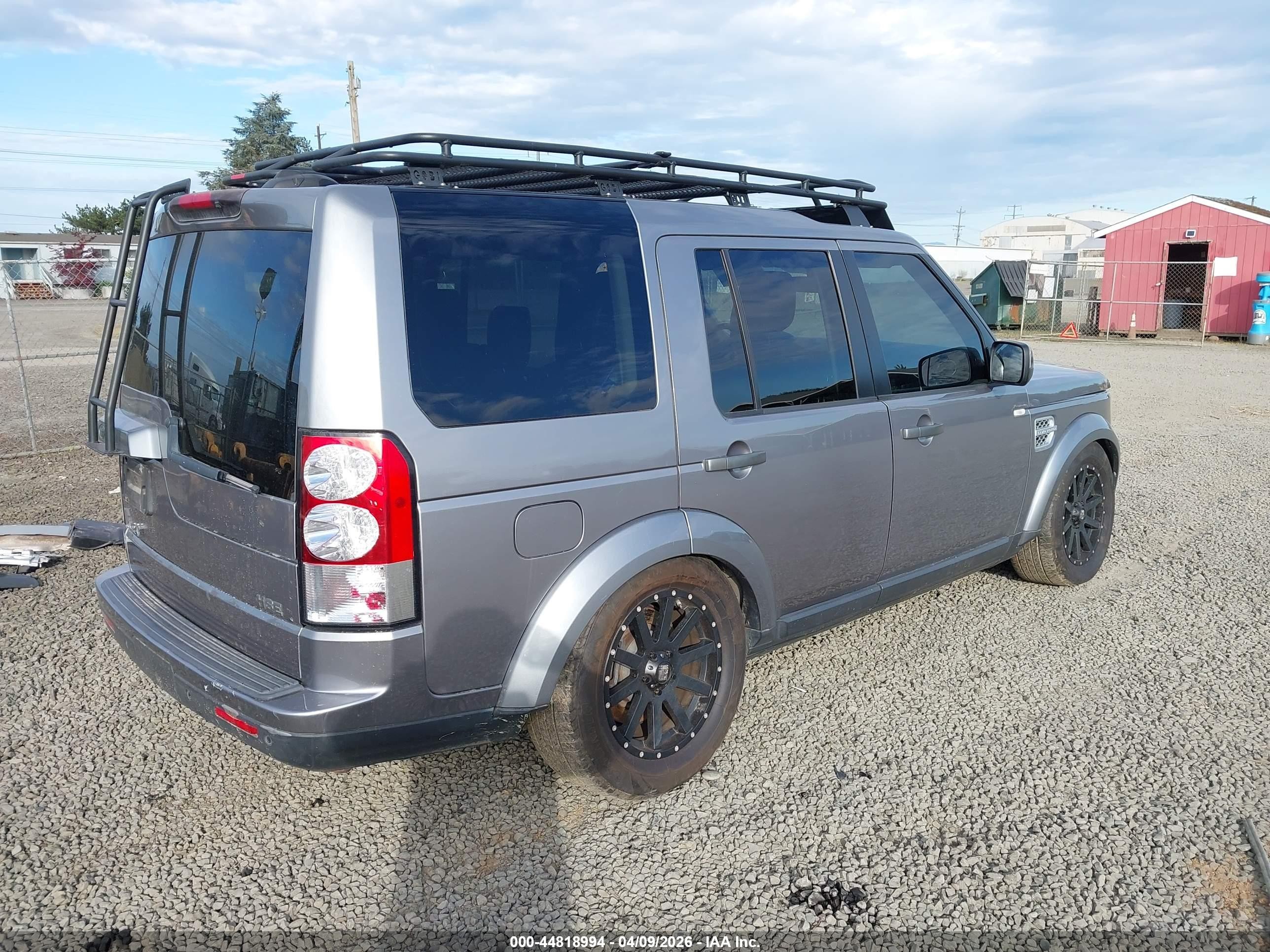 2011 Land Rover Lr4 Silver vin: SALAG2D42BA593262