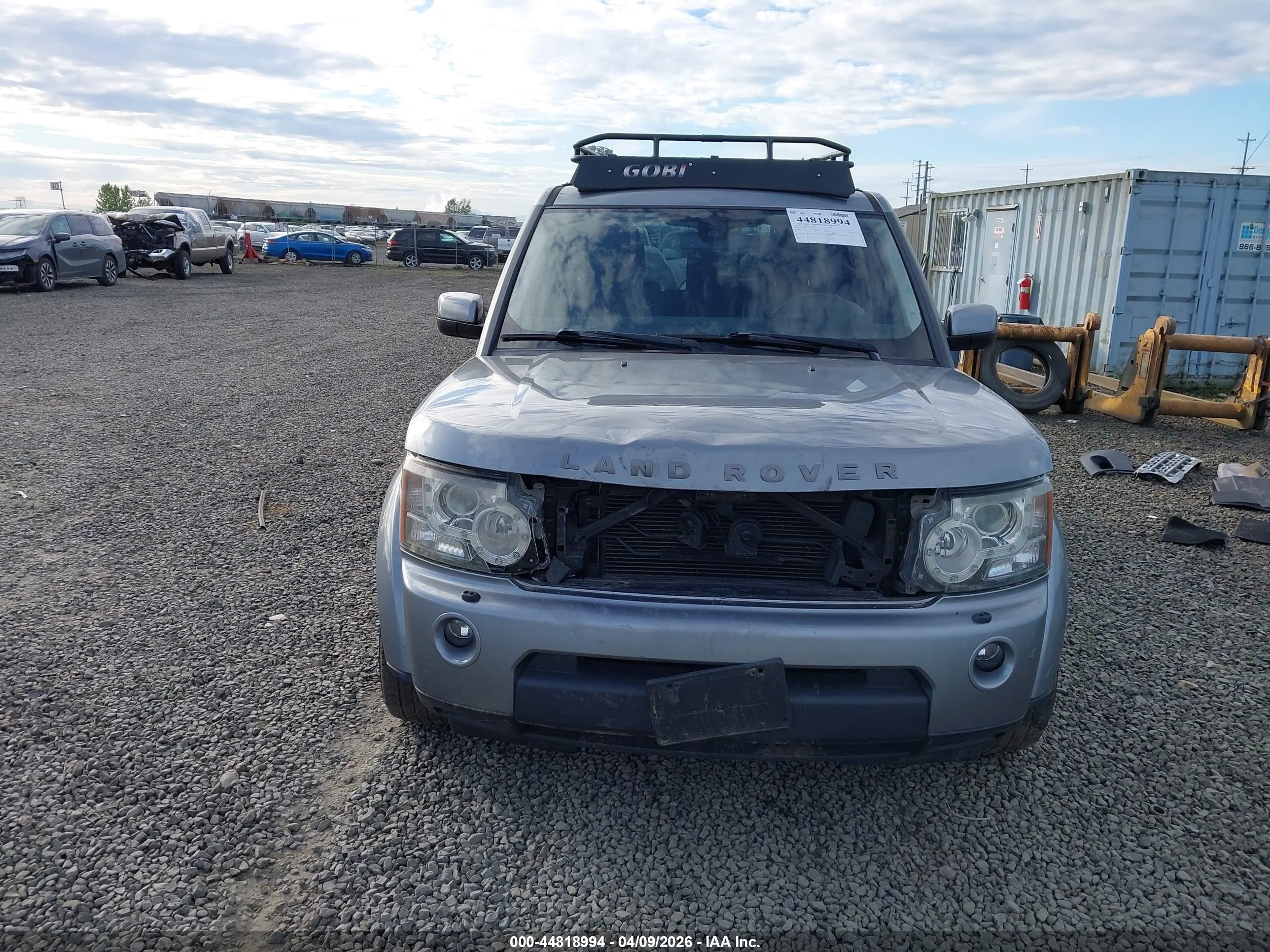 2011 Land Rover Lr4 Silver vin: SALAG2D42BA593262