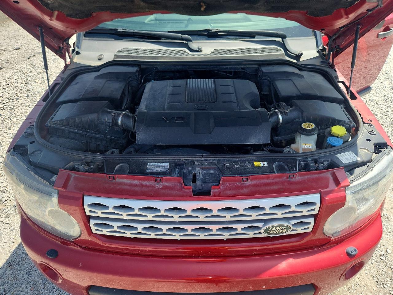 2012 Land Rover Lr4 Hse Red vin: SALAG2D42CA602785