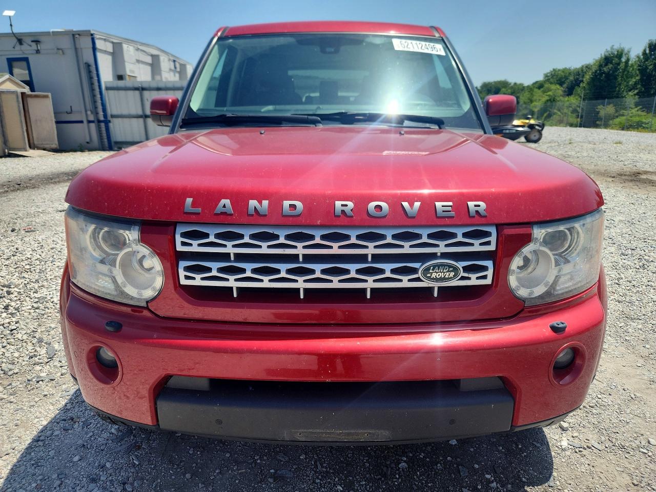 2012 Land Rover Lr4 Hse Red vin: SALAG2D42CA602785