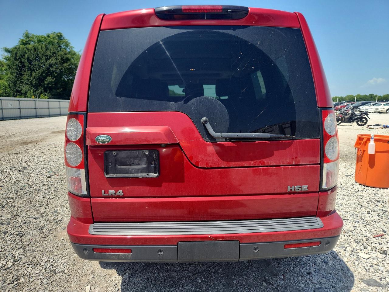 2012 Land Rover Lr4 Hse Red vin: SALAG2D42CA602785