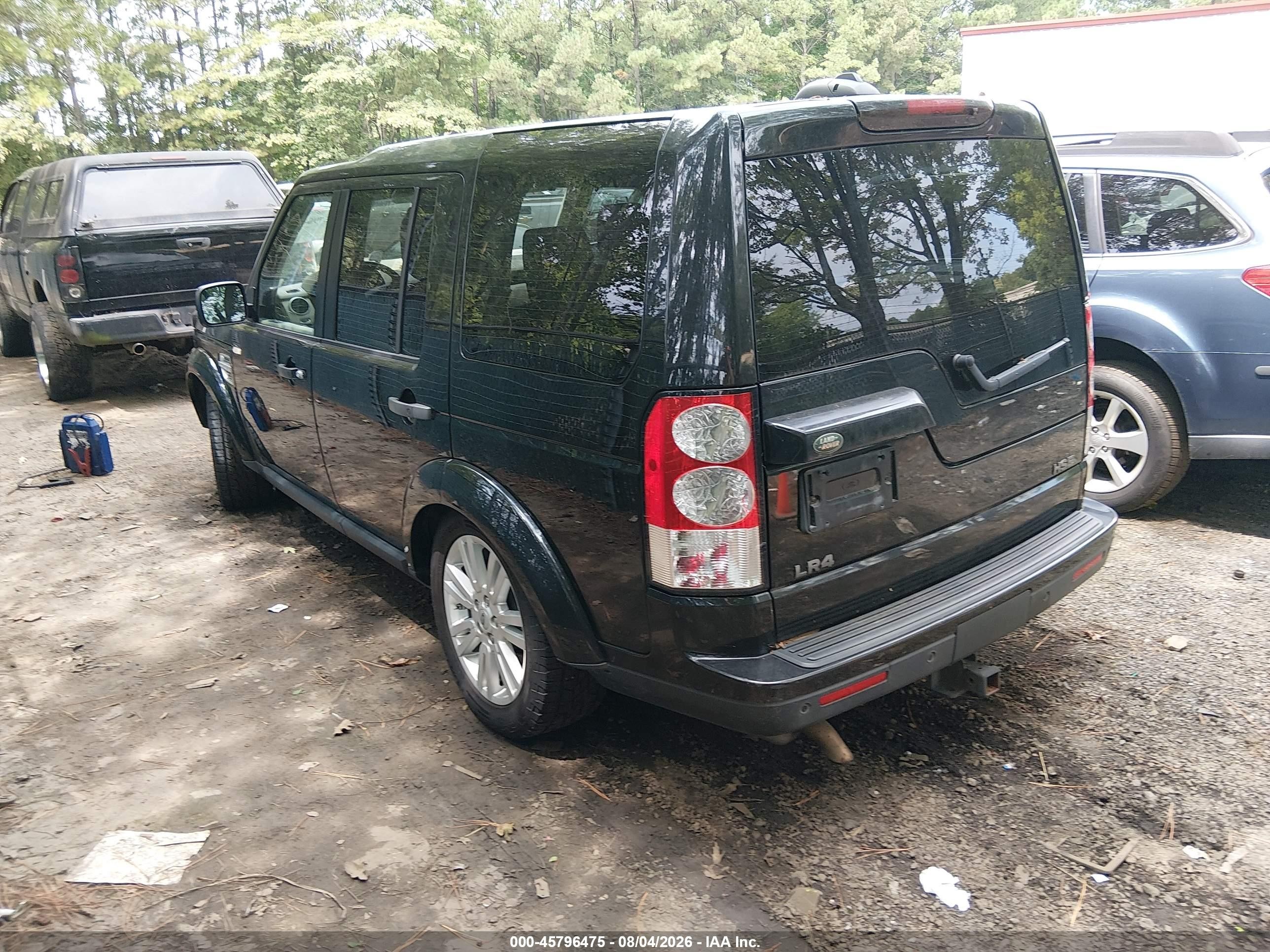 2012 Land Rover Lr4   Black vin: SALAG2D42CA619392