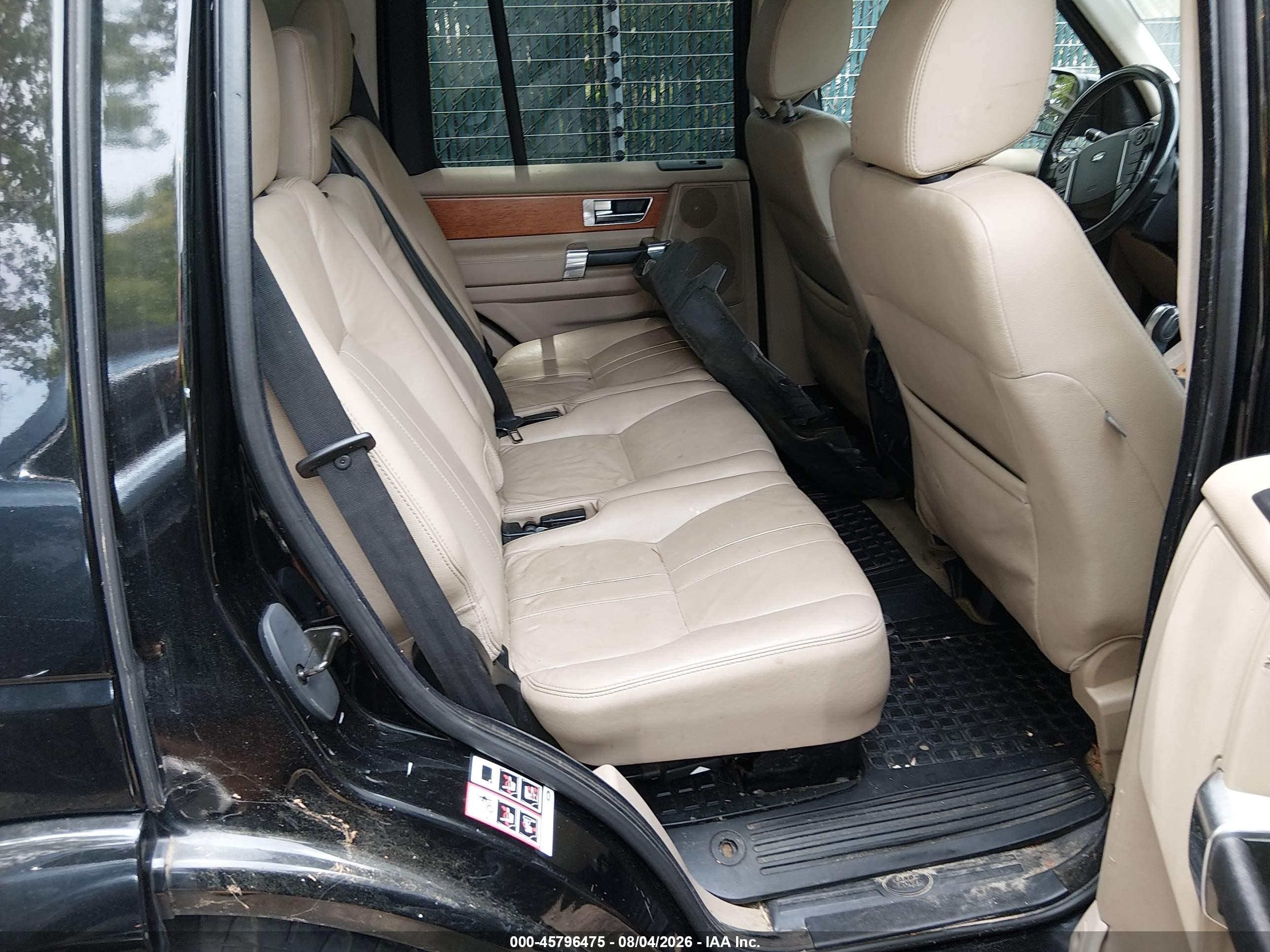 2012 Land Rover Lr4   Black vin: SALAG2D42CA619392