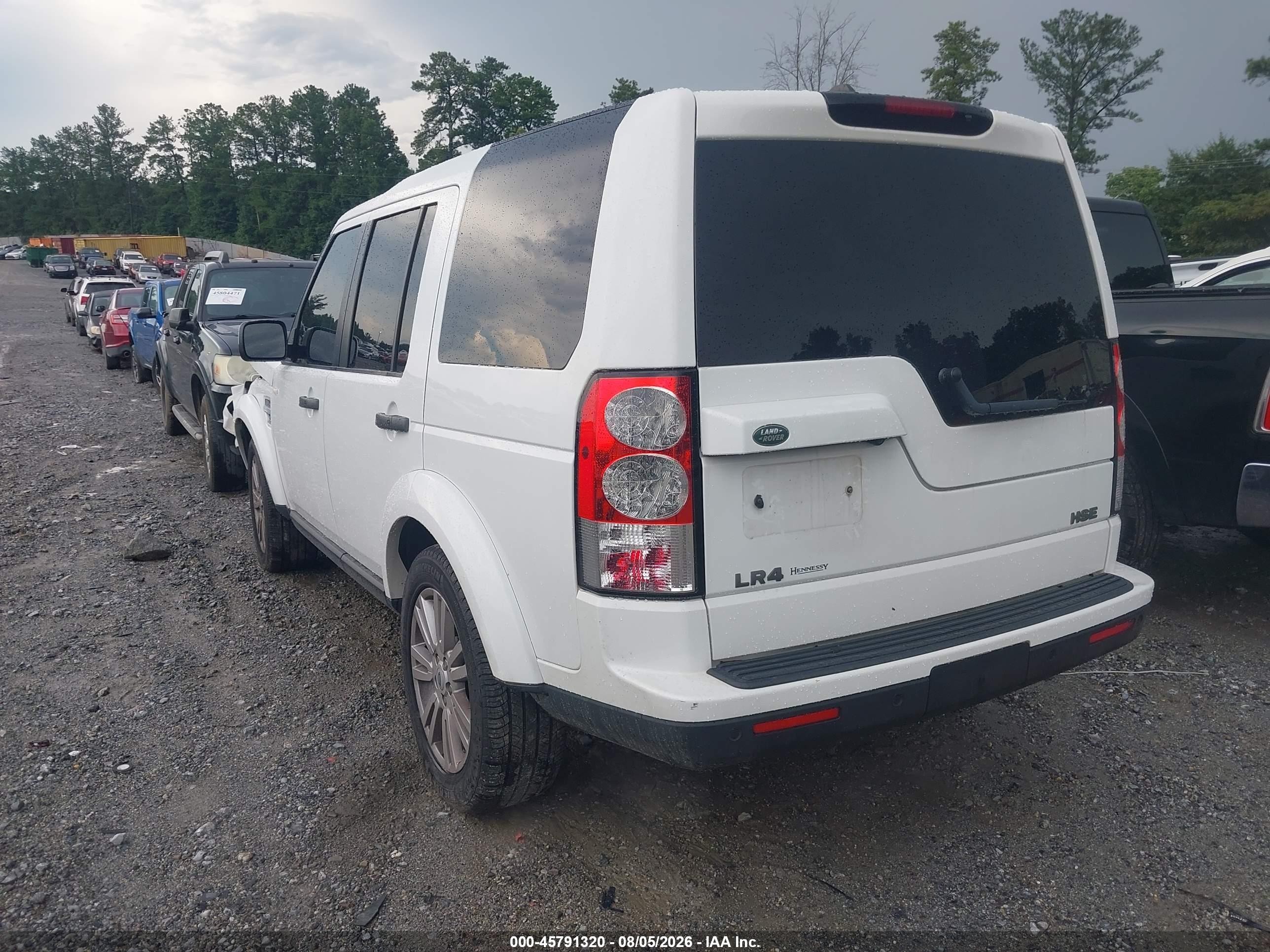 2012 Land Rover Lr4   White vin: SALAG2D42CA646348