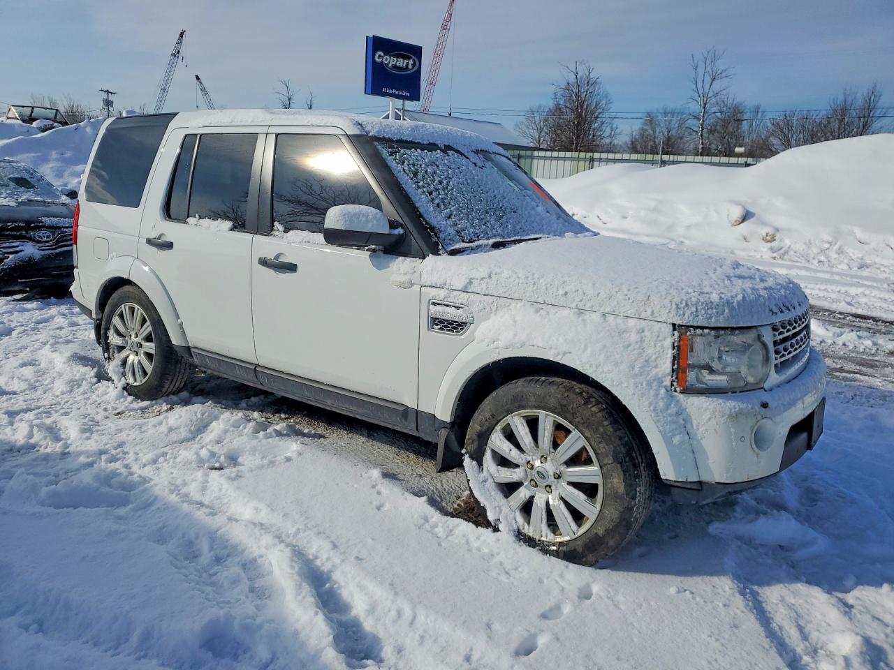 2013 Land Rover Lr4 Hse White vin: SALAG2D42DA659893