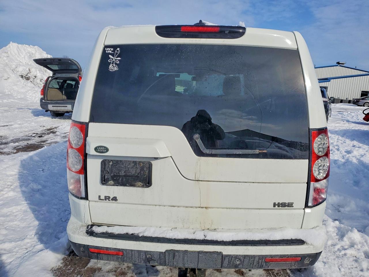 2013 Land Rover Lr4 Hse White vin: SALAG2D42DA659893