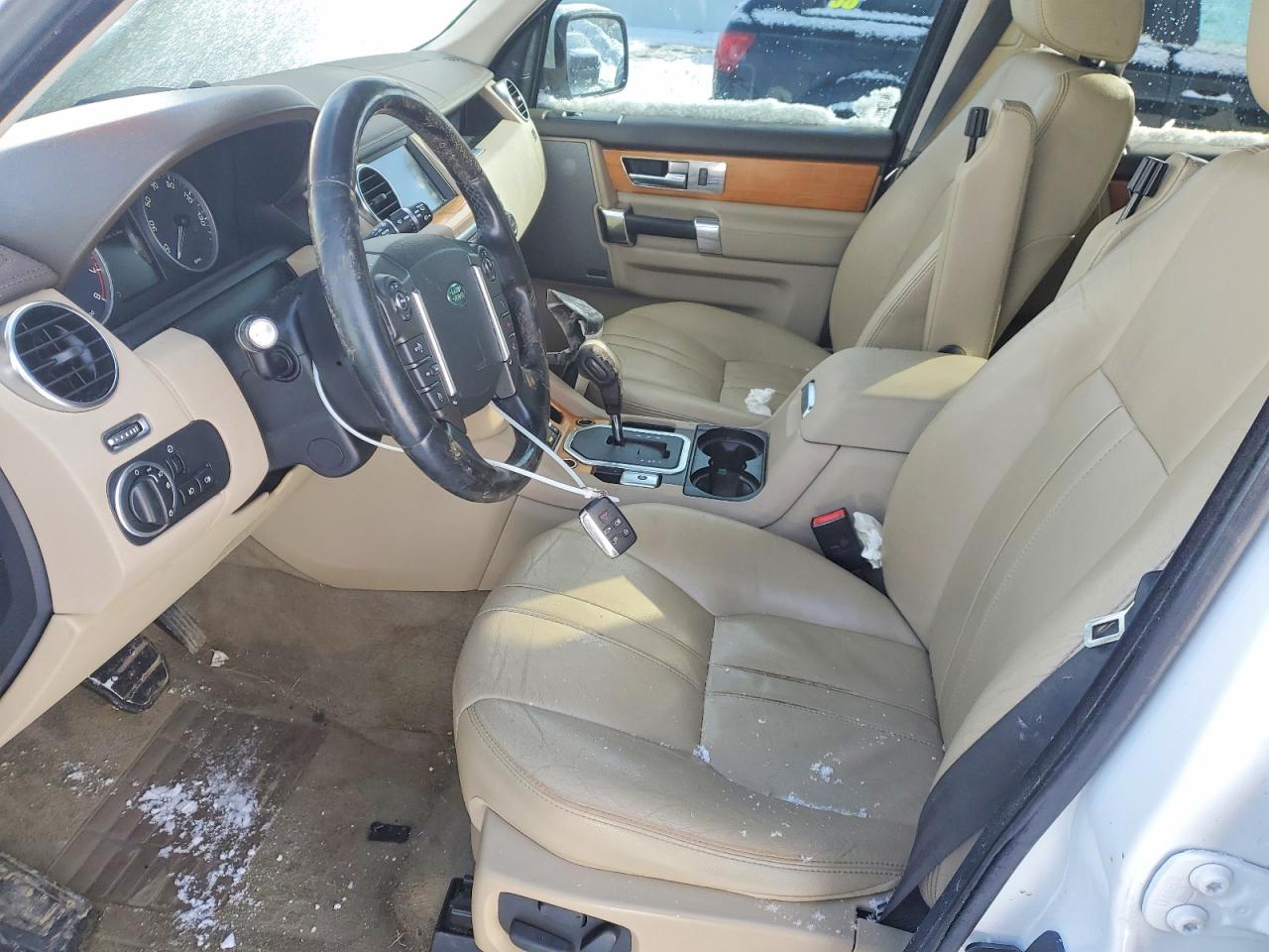 2013 Land Rover Lr4 Hse White vin: SALAG2D42DA659893