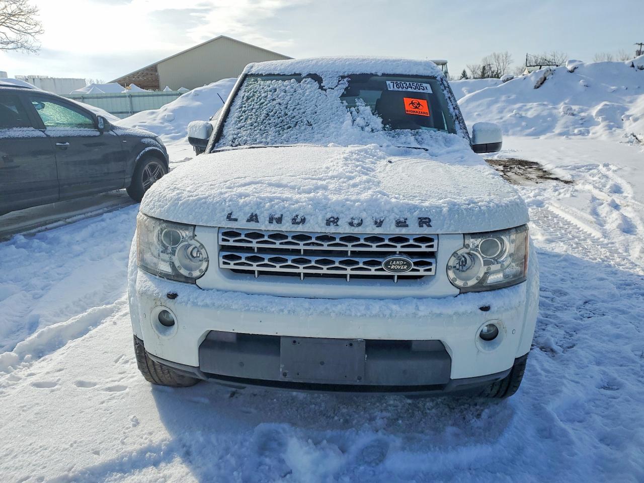 2013 Land Rover Lr4 Hse White vin: SALAG2D42DA659893
