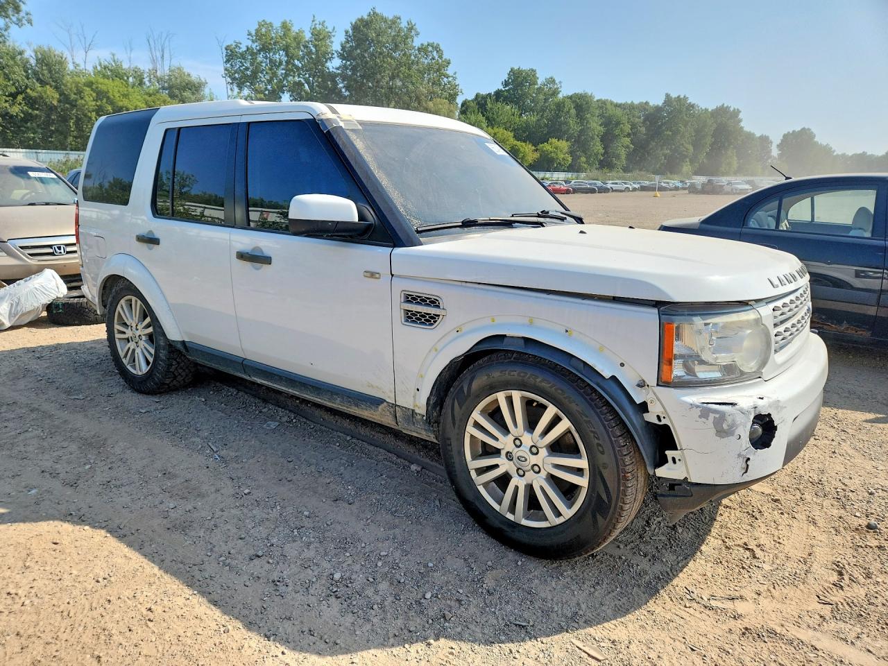 2012 Land Rover Lr4 Hse Белый vin: SALAG2D43CA613164