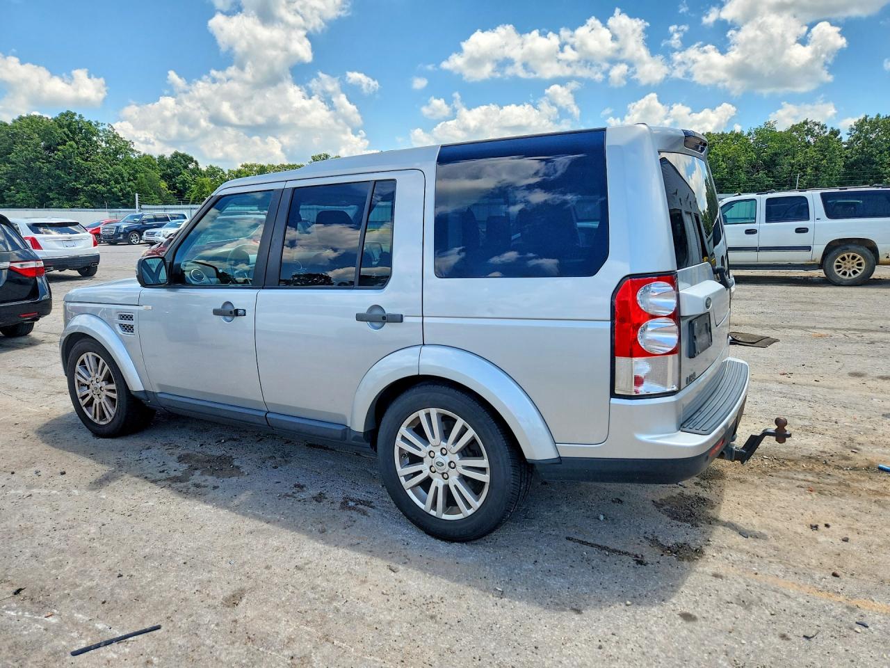2012 Land Rover Lr4 Hse Silver vin: SALAG2D43CA632829