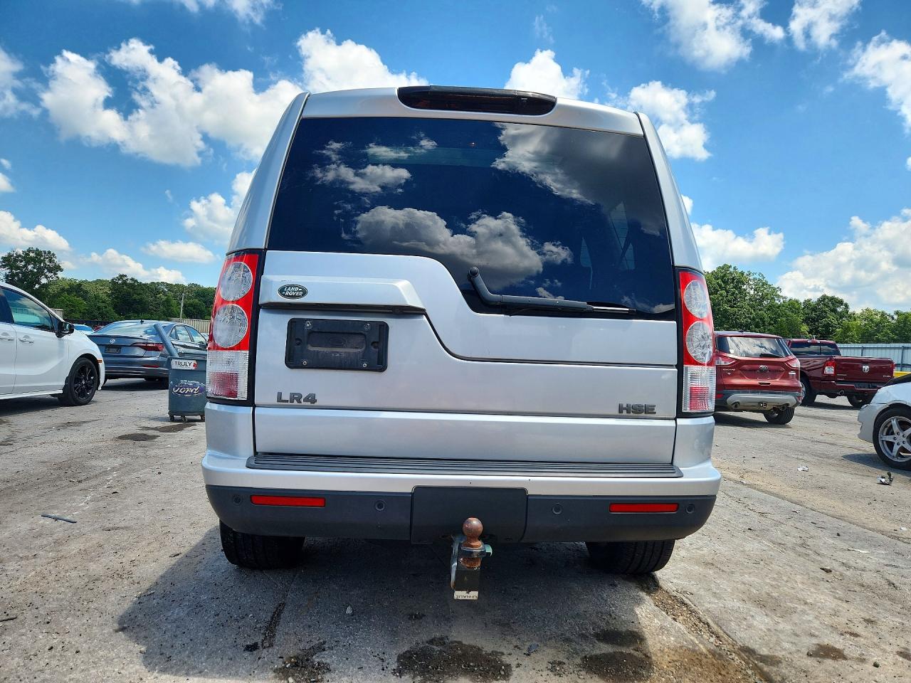 2012 Land Rover Lr4 Hse Silver vin: SALAG2D43CA632829