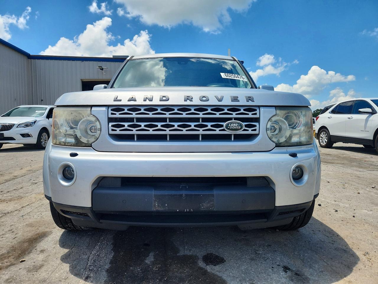 2012 Land Rover Lr4 Hse Silver vin: SALAG2D43CA632829