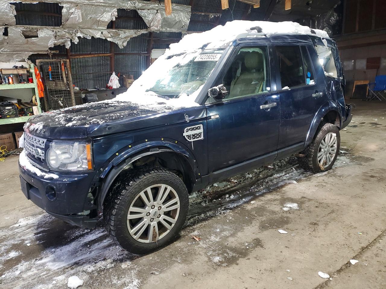 2012 Land Rover Lr4 Hse Blue vin: SALAG2D43CA651039