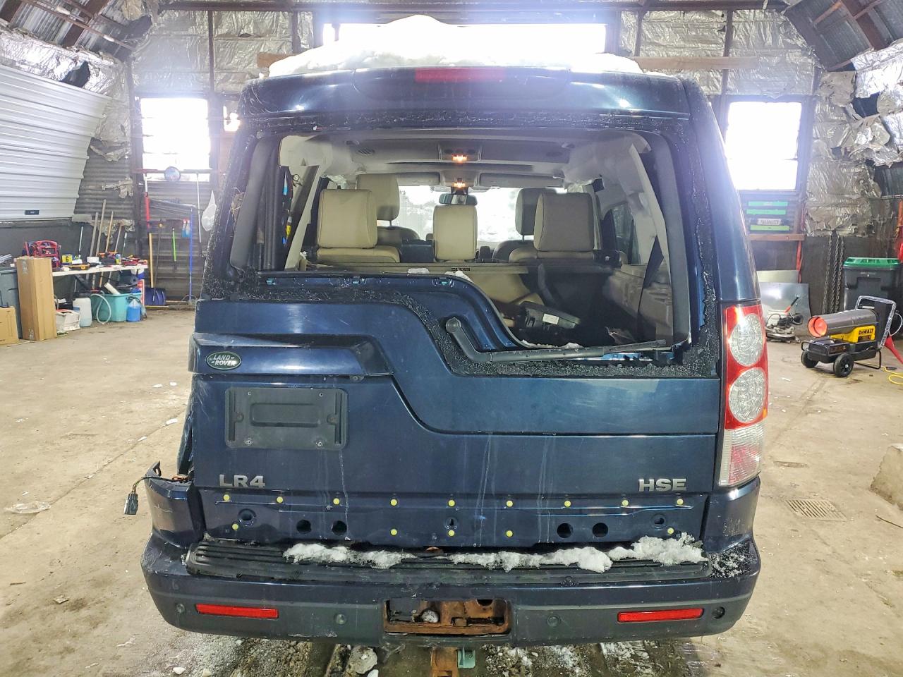 2012 Land Rover Lr4 Hse Blue vin: SALAG2D43CA651039